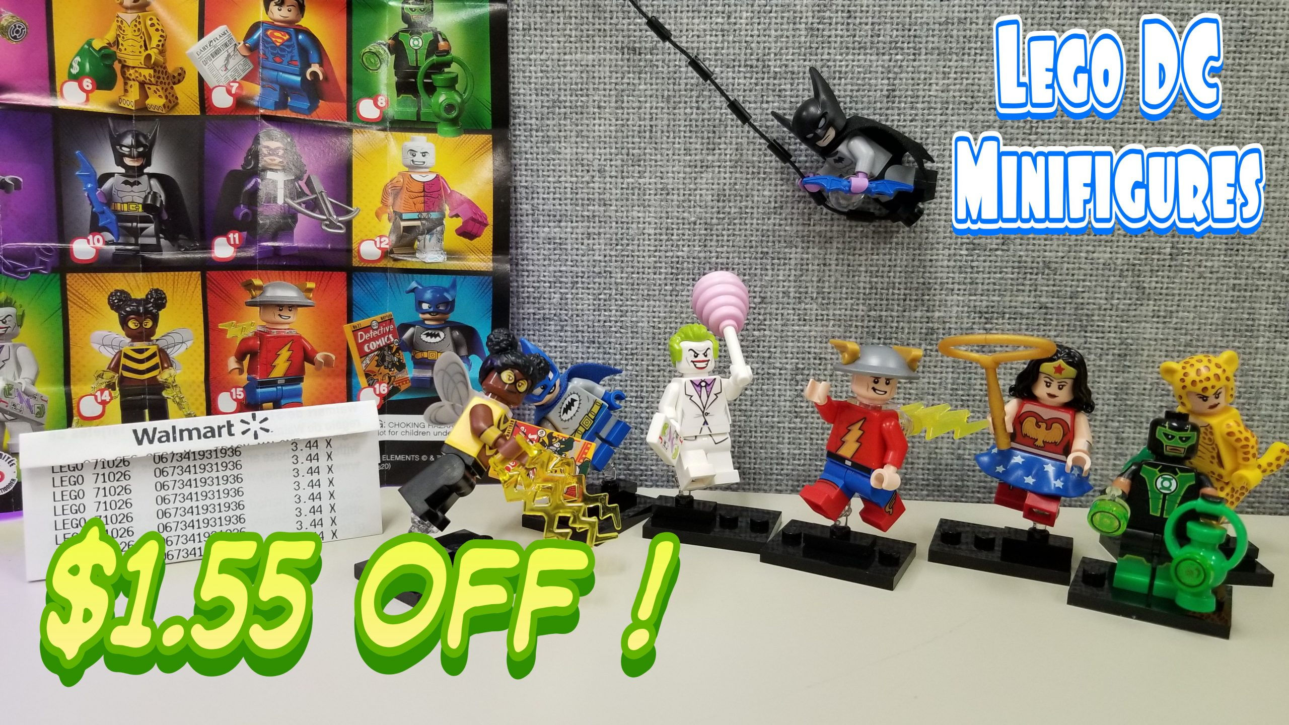 Wallpaper #HJ__V5MBcUVgGJNo87AR26 Lego DC Minifigure Series 155 Off at Walmart the Farquar