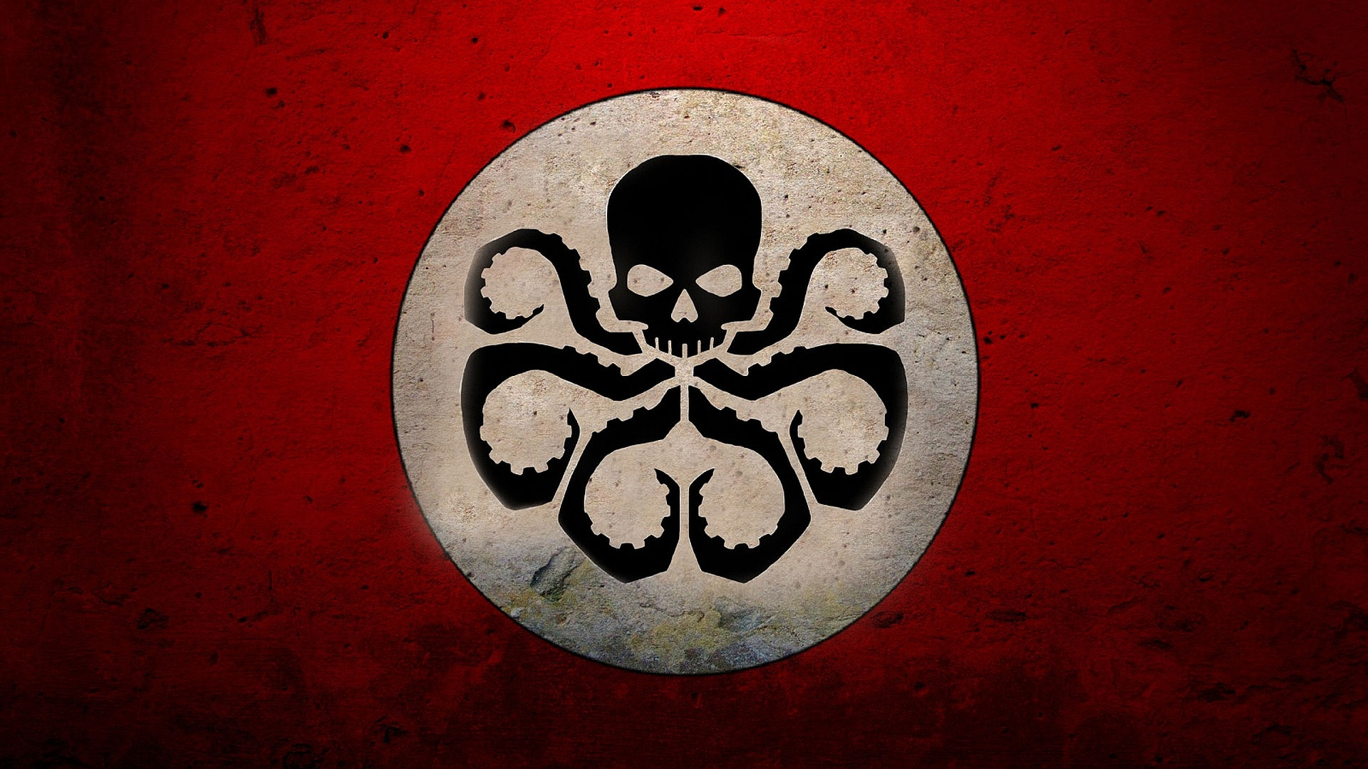 Wallpaper #0X3N844Bnwiau_P6Mg3n28 Hydra Logo Marvel Comics Wallpaper