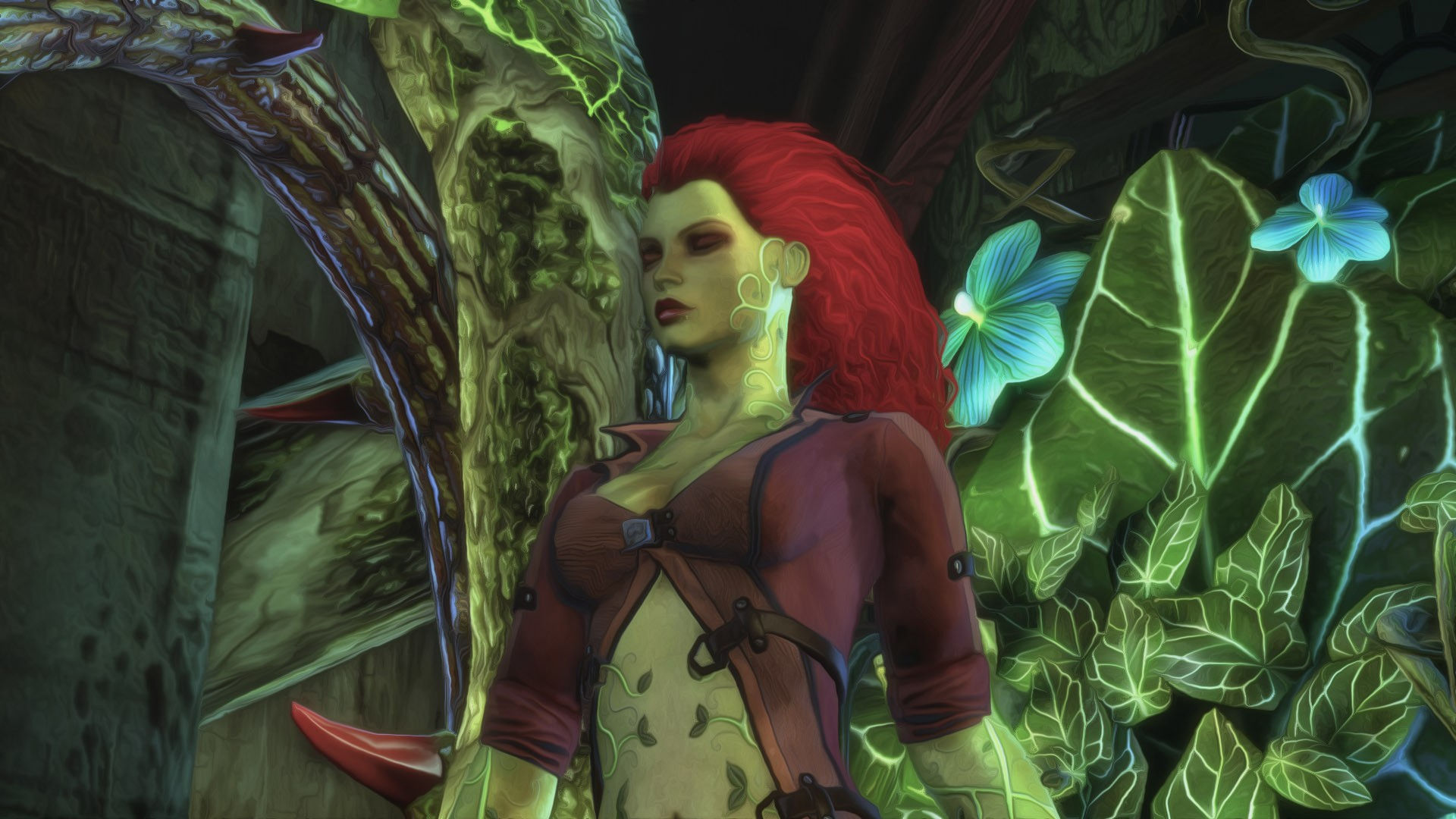 Wallpaper #WmgTGZMBSpphPi3-ABVR35 Poison Ivy Arkham City