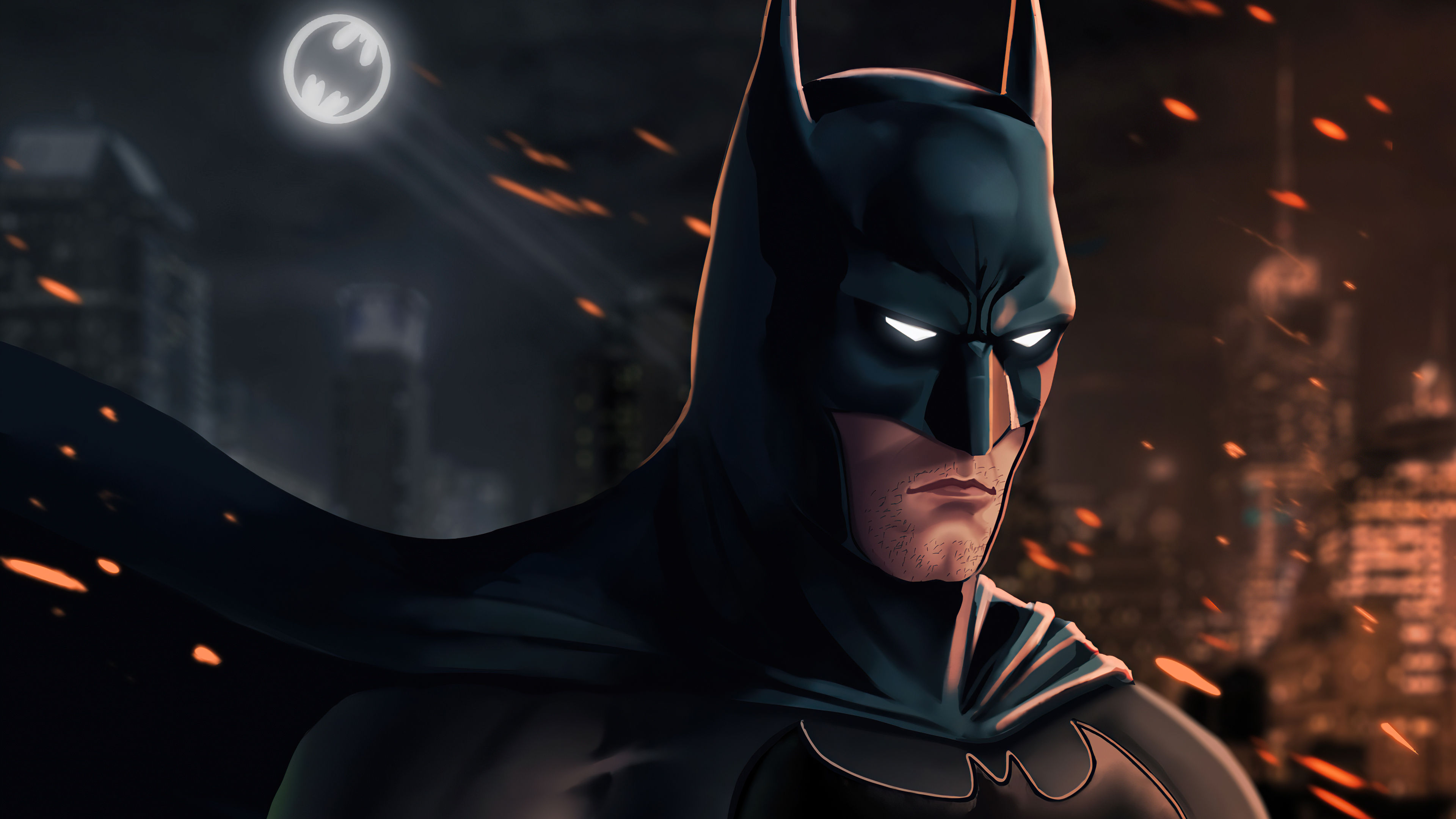 Wallpaper #4A9F9 Comics Batman 4K Ultra HD Wallpaper by Lahiru Jayakody