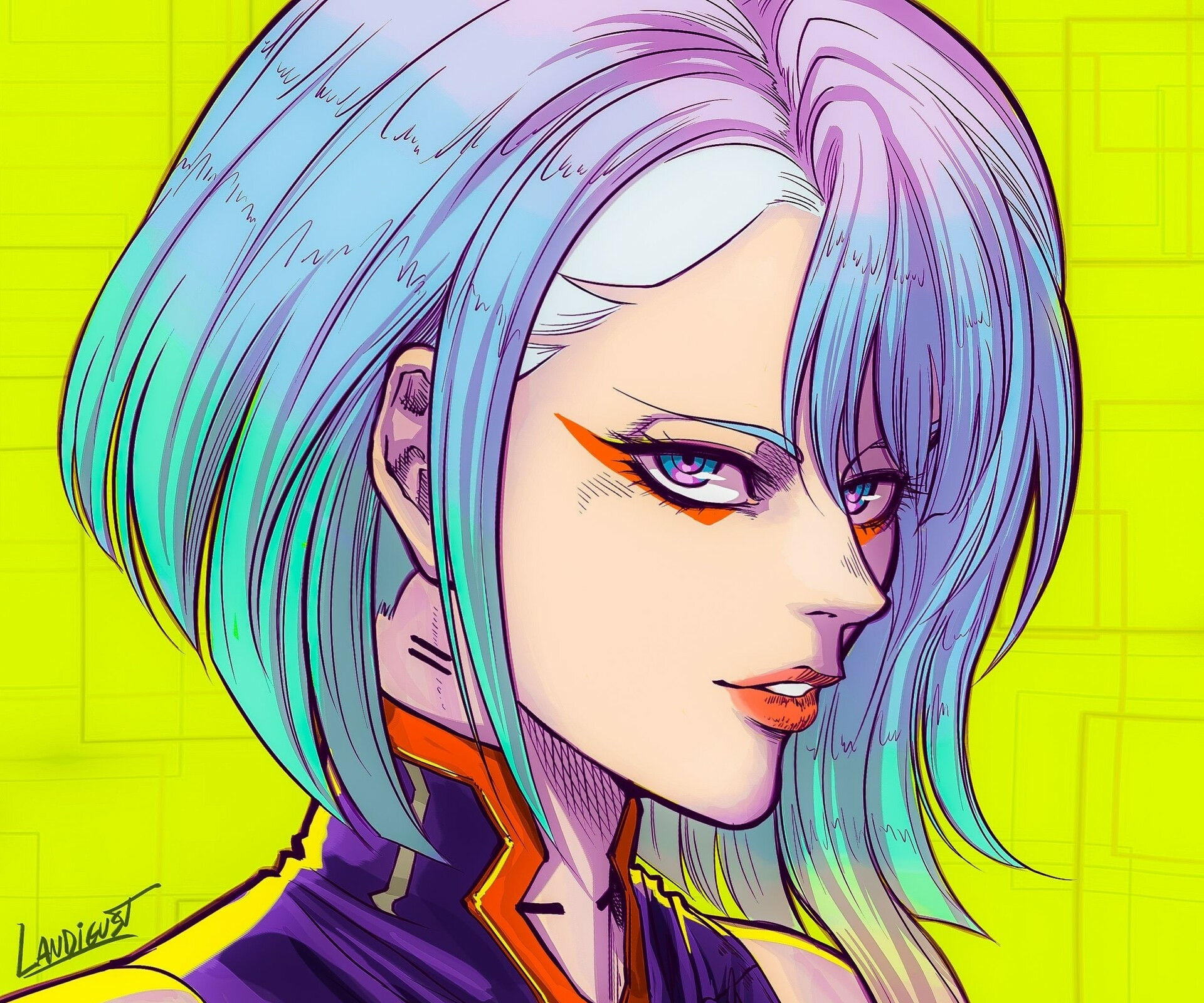 Wallpaper #Imh7F5MBSpphPi3-_A9s270 Lucy Cyberpunk 4K Ultra HD by Chihirokrakauer