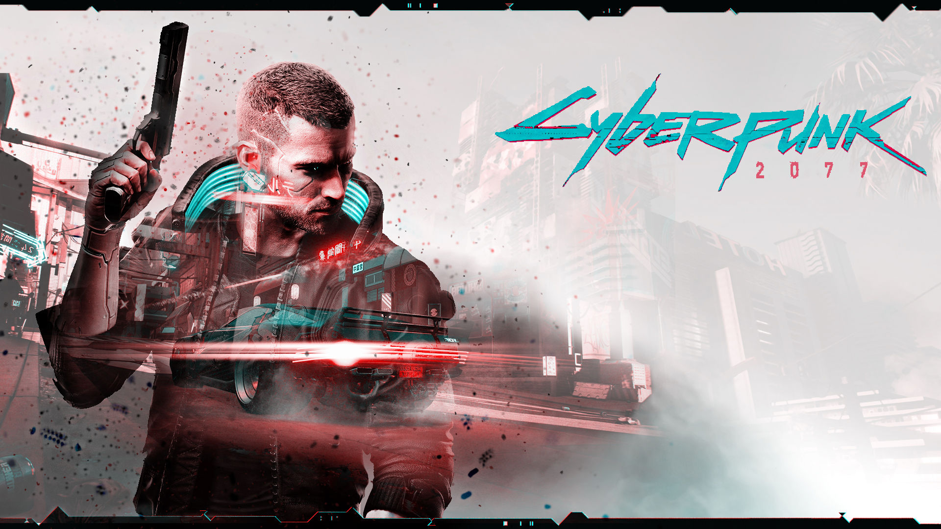 Wallpaper #uABt644BSdW8dNouiBEW53 Cyberpunk 2077 by Hunter34