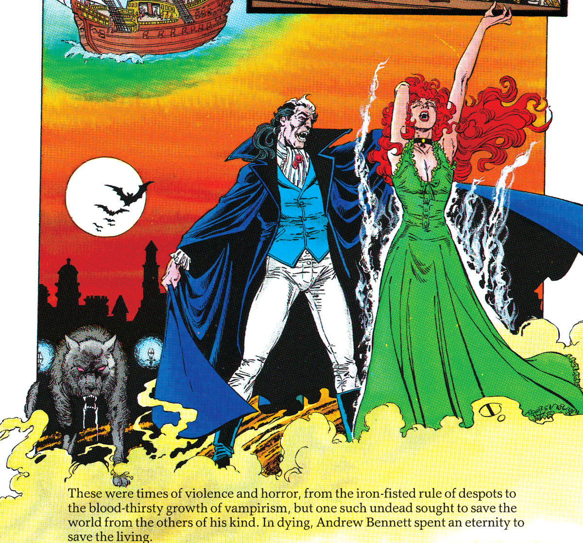 Wallpaper #a81db I Vampire Vol 1 15 DC Comics Database