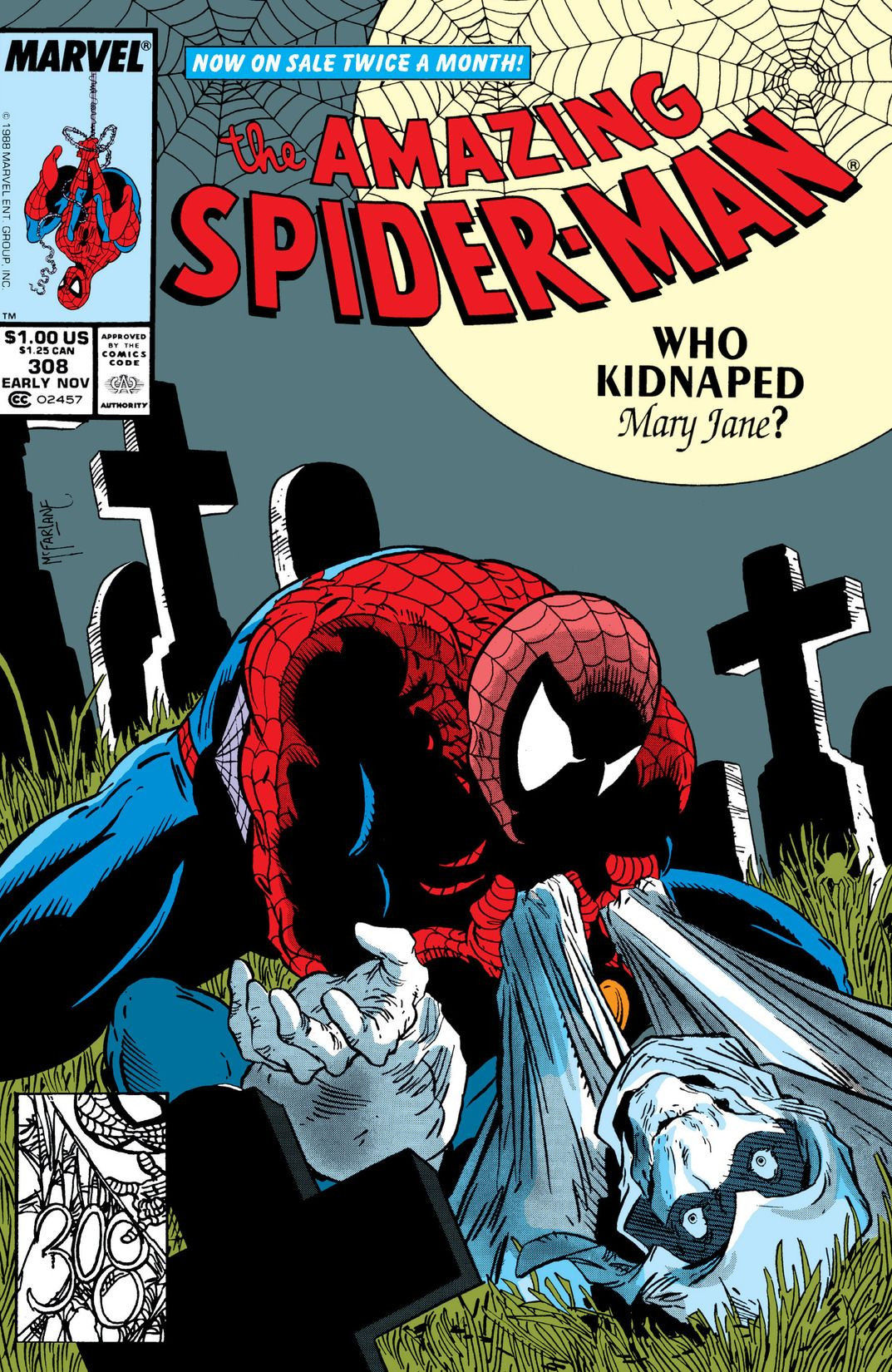 Wallpaper #rlj1M5MBzN9vxX34wDqo193 Amazing Spider Man Vol 1 308 Marvel Comics Database