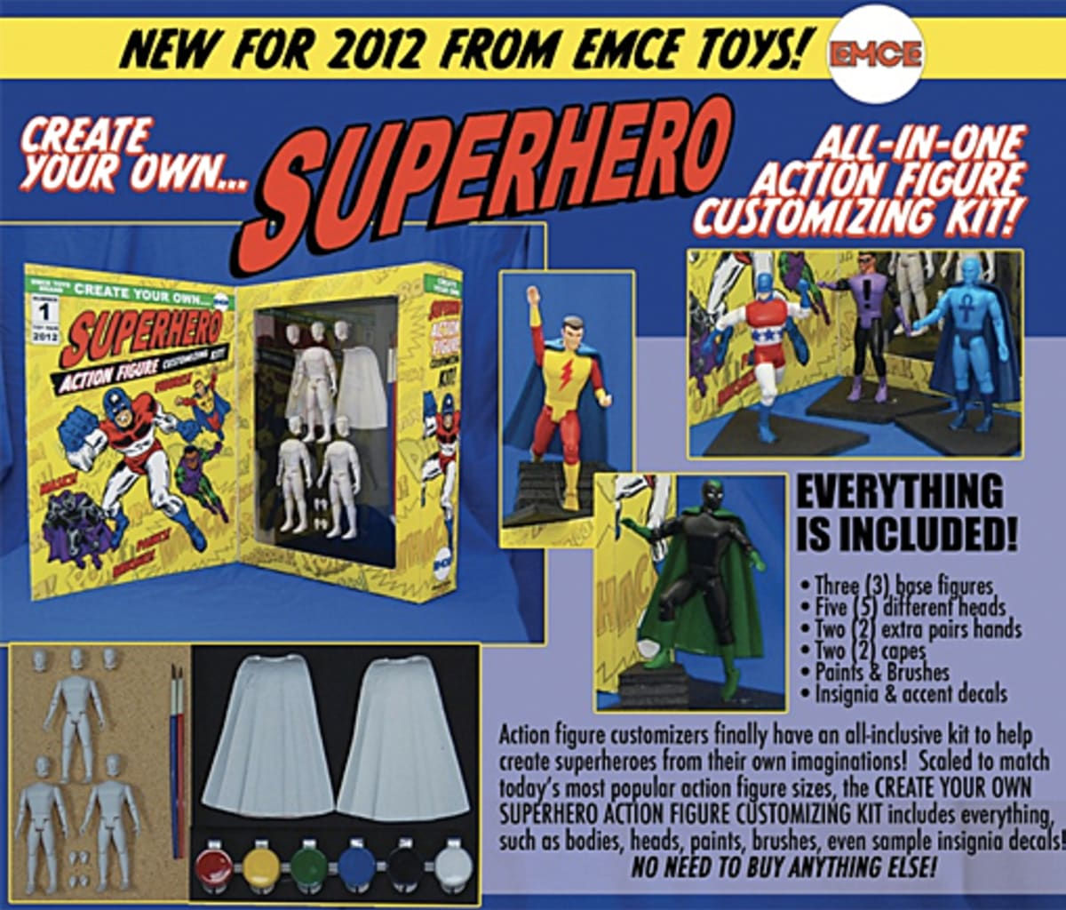 Wallpaper #Ce9iS5MBMN-XEVvVZDuM292 Create Your Own Action Figures with the Make Your Own Superhero Kit