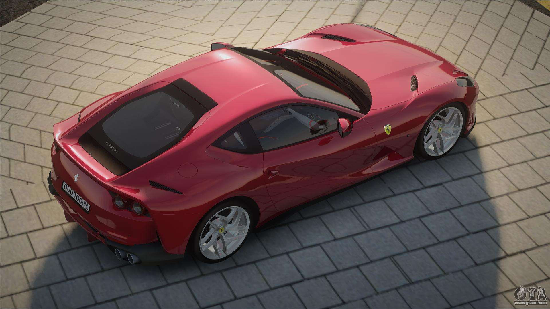 Wallpaper #L6WXOJMBVBiSkHCaO46P361 Ferrari 812 Red for Gta San Andreas