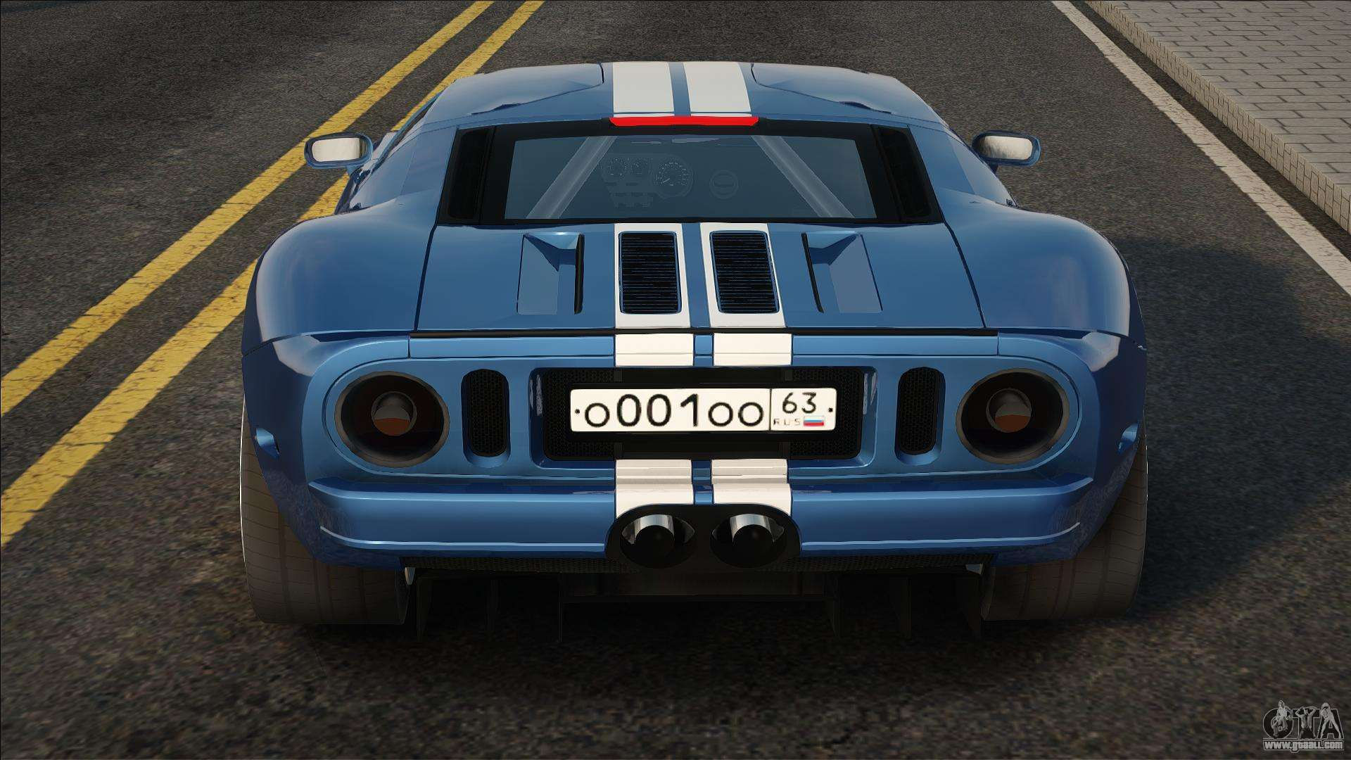 Wallpaper #oWiaF5MBSpphPi3-Ug8o231 Ford Gt40 Blue for Gta San Andreas