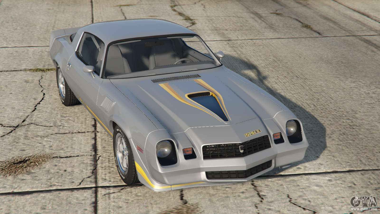 Wallpaper #J58FWJMBcUVgGJNoLbAm378 Chevrolet Camaro Z28 1979 Ash Grey for Gta 5