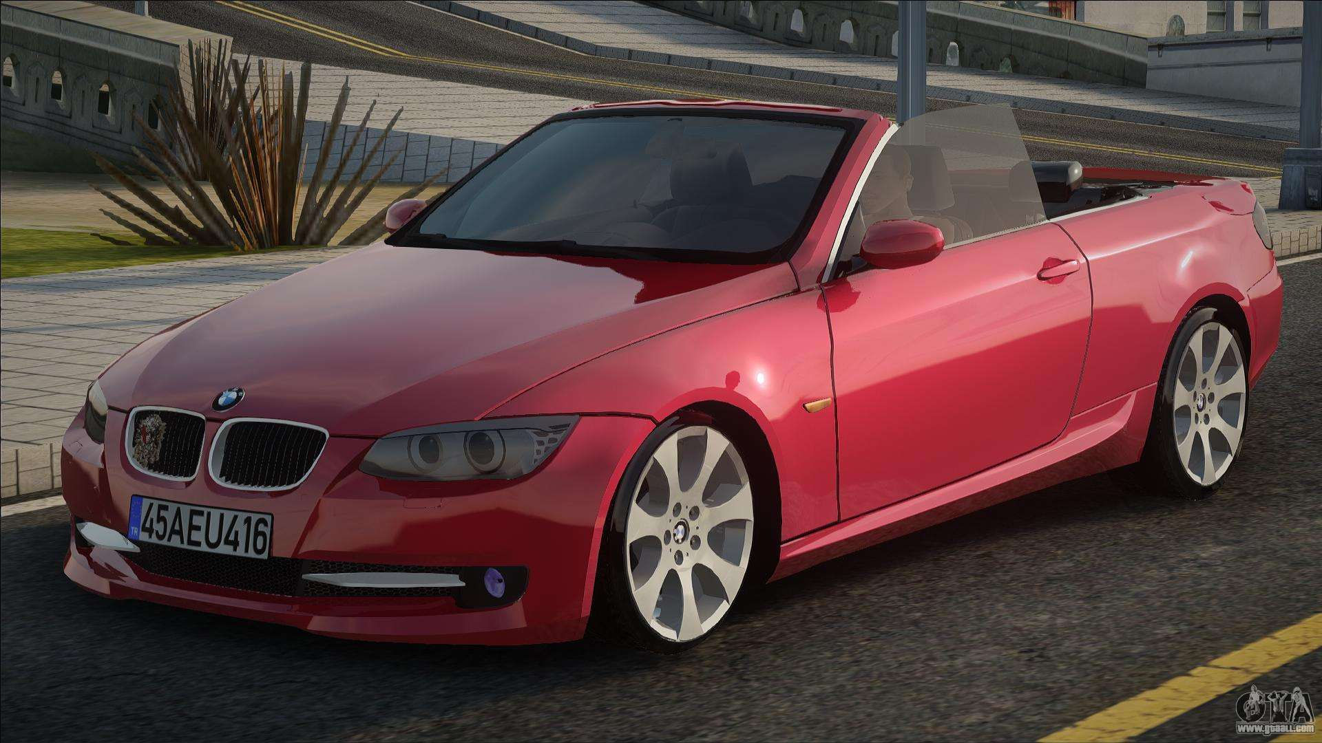 Wallpaper #BaUbMpMB0vj5YdAR59MC132 BMW 320d E93 Convertible Lci for Gta San Andreas