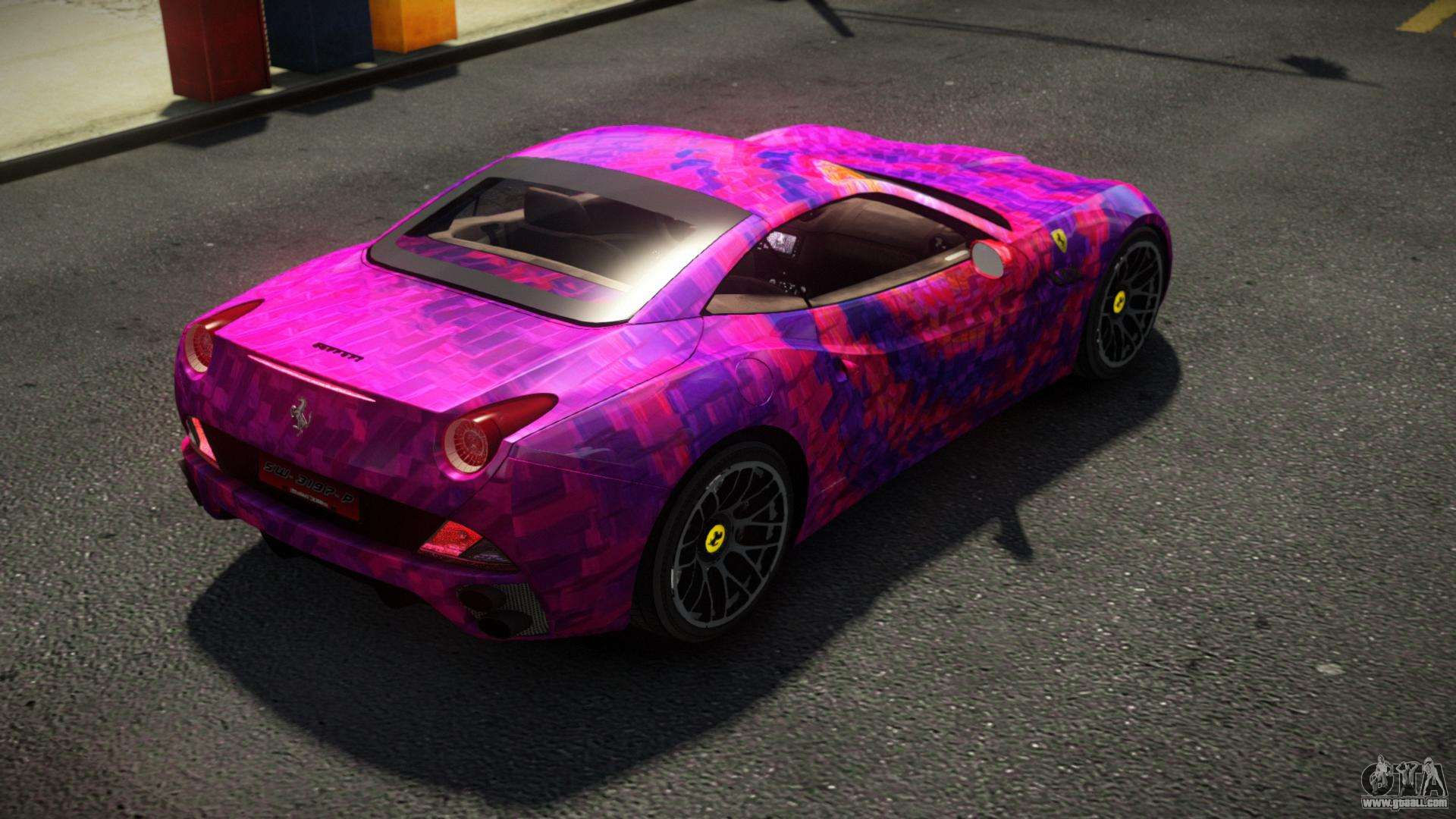 Wallpaper #R4JzQJMB0GiFKesMKMES225 Ferrari California M Power S5 for Gta 4