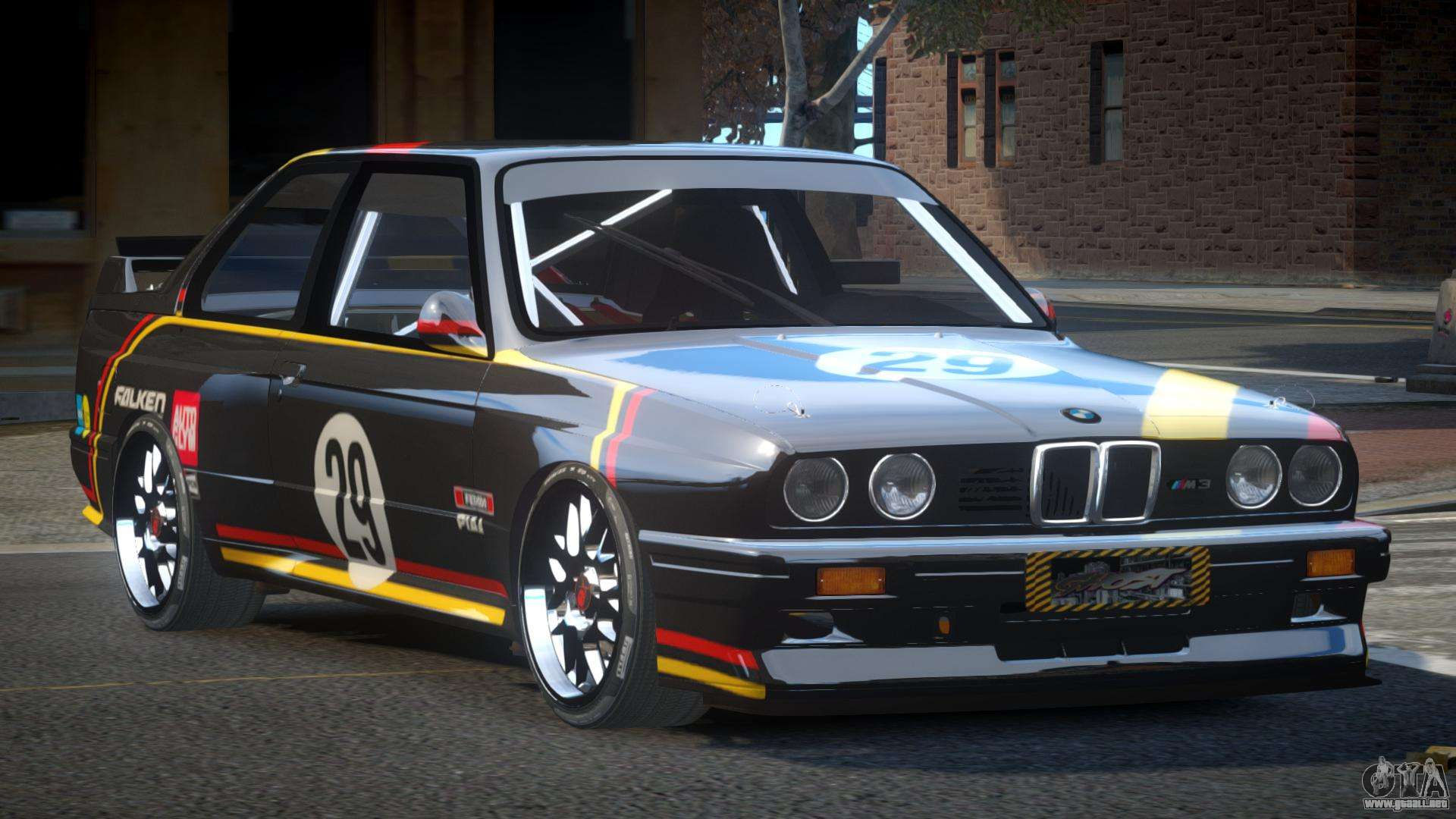 Wallpaper #vLhw25IBJvJKYCmEE_b3166 BMW M3 E30 90s G Style L4 Para Gta 4