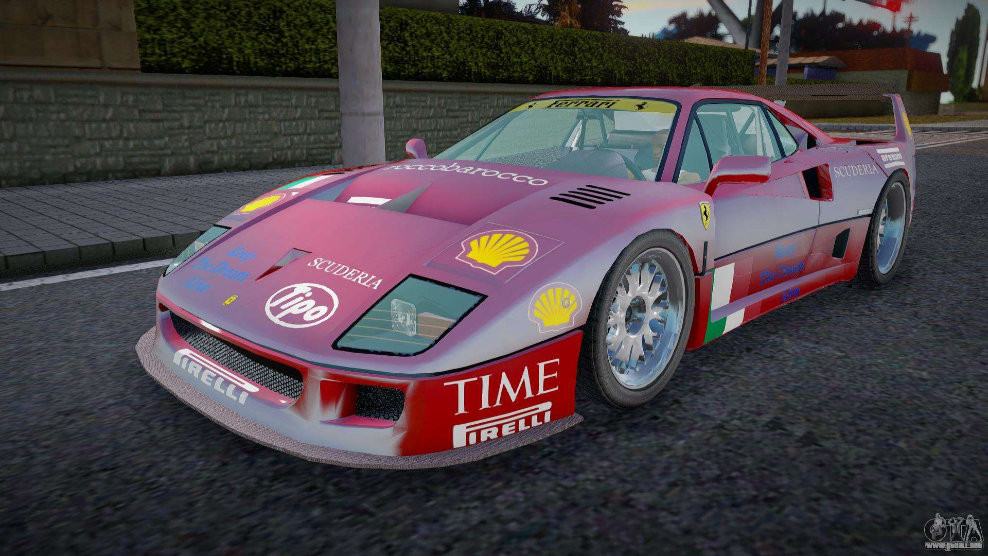 Wallpaper #53Nag44BFI5NbQksGBk244 1996 Ferrari F40 Gte Para Gta San Andreas