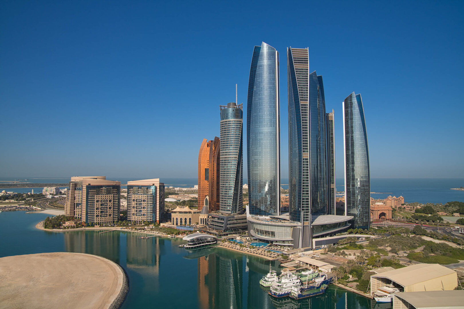 Wallpaper #q587W5MBcUVgGJNorrJV74 Conrad Abu Dhabi Etihad Towers Hotel Abu Dhabi Vae Reisecenter