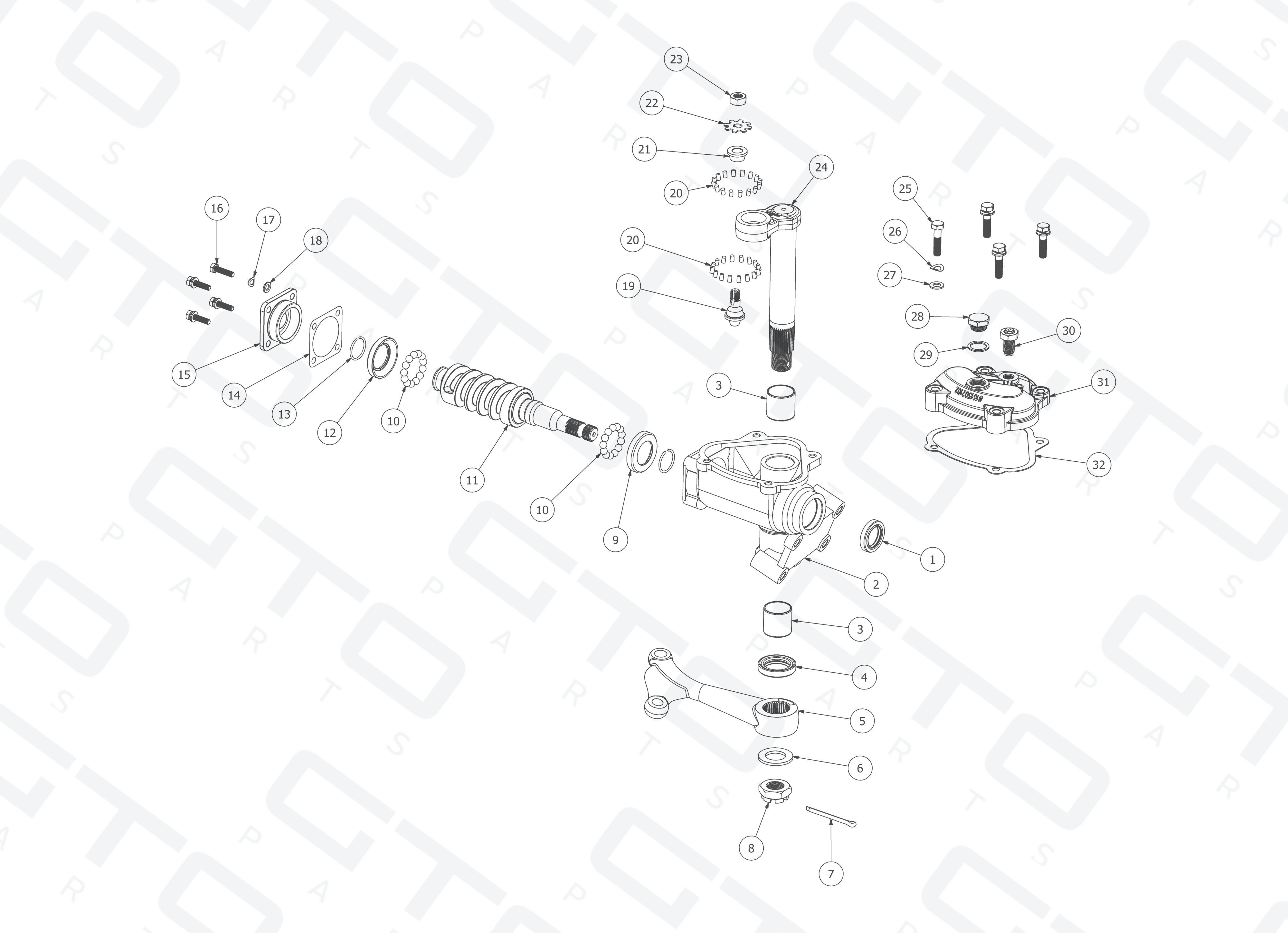 Wallpaper #a0CXMZMBJhL2WPbaT8ci130 Steering Box Assembly Classic Ferrari Parts Schematics