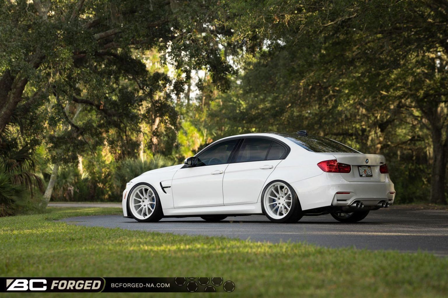Wallpaper #D3793 BMW M3 F80 White Hre S104 Wheel Front