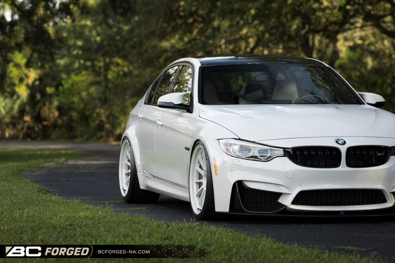 Wallpaper #D3793 BMW M3 F80 White Hre S104 Wheel Front