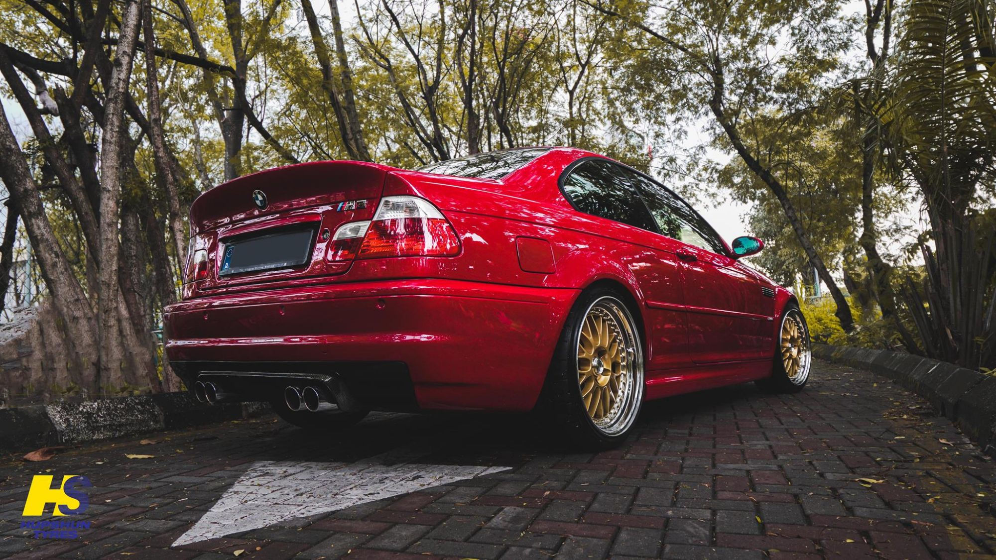 Wallpaper #D2d265IBSpphPi3-DEz126 BMW M3 E46 Red Work Meister M1 3p Wheel Wheel Front