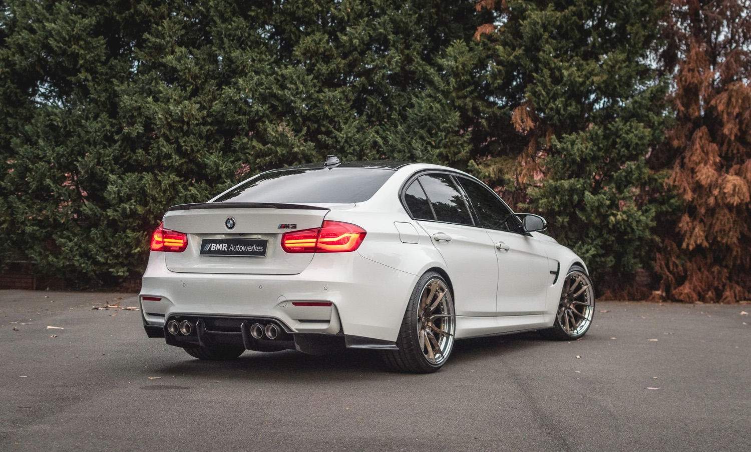 Wallpaper #D3793 BMW M3 F80 White Hre S104 Wheel Front