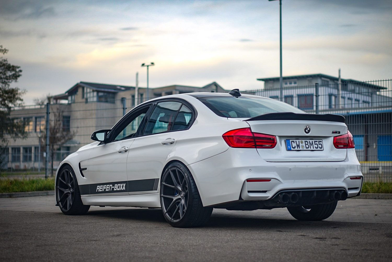 Wallpaper #D3793 BMW M3 F80 White Hre S104 Wheel Front
