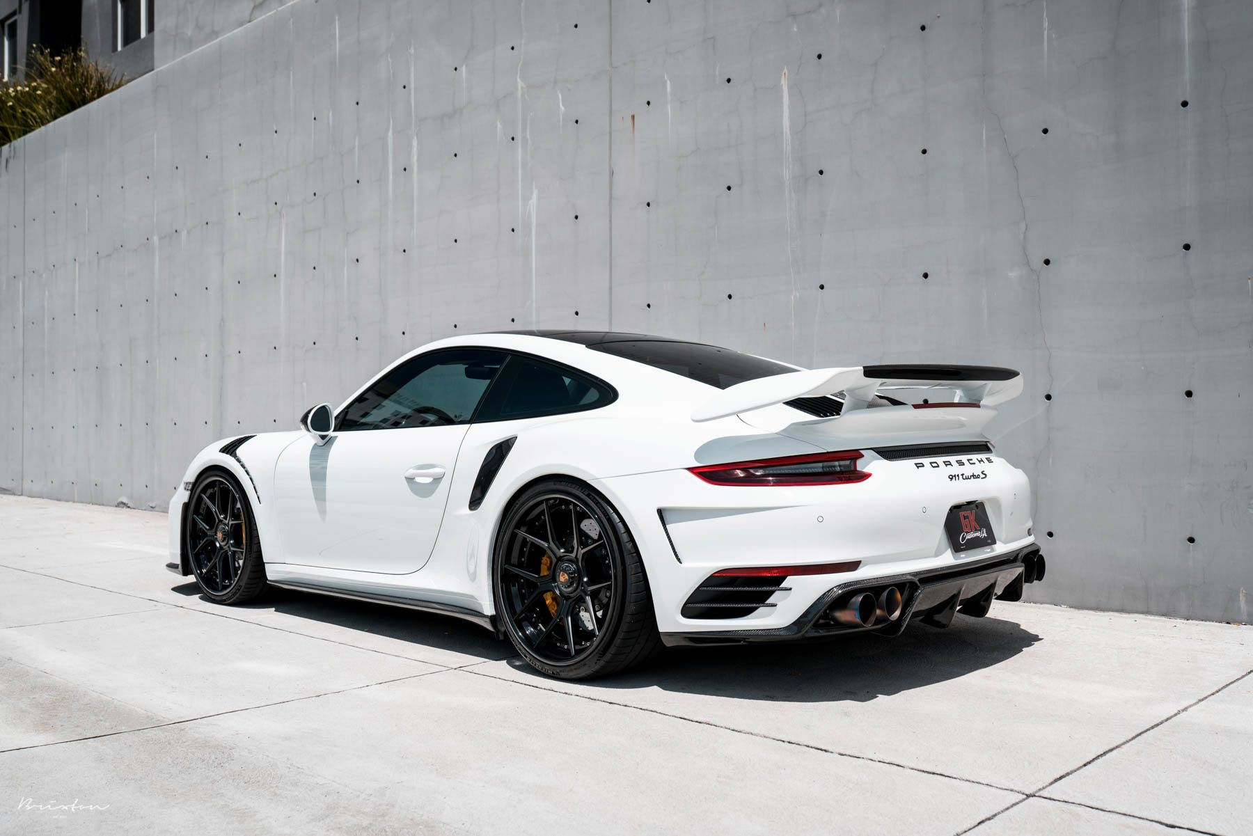 Wallpaper #pmjoH5MBSpphPi3-Xyxs219 Porsche 911 Turbo 991 White Brixton Forged Cm5 Targa 3 Piece Wheel