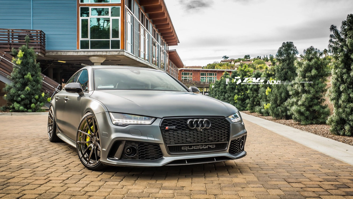 Wallpaper #a2hMGZMBSpphPi3-wBaV94 Audi Rs7 C7 Grey Adv1 Adv50 Mv2 Cs Wheel Wheel Front