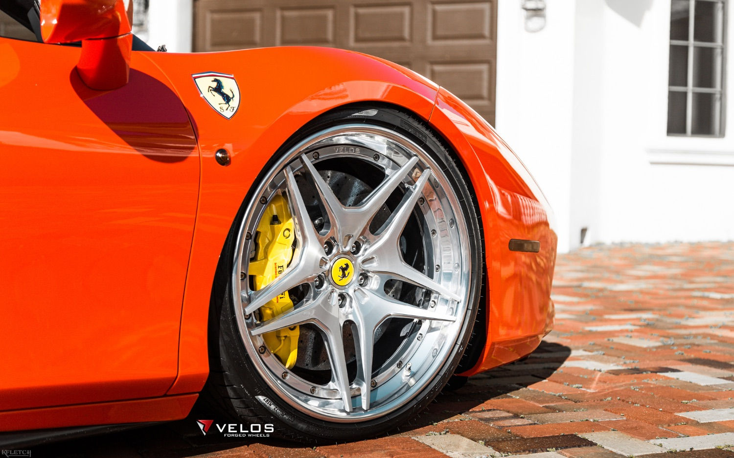 Wallpaper #D9tNYZcBzF5tfotJneW386 Ferrari 488 Red Velos Vls04 3pc
