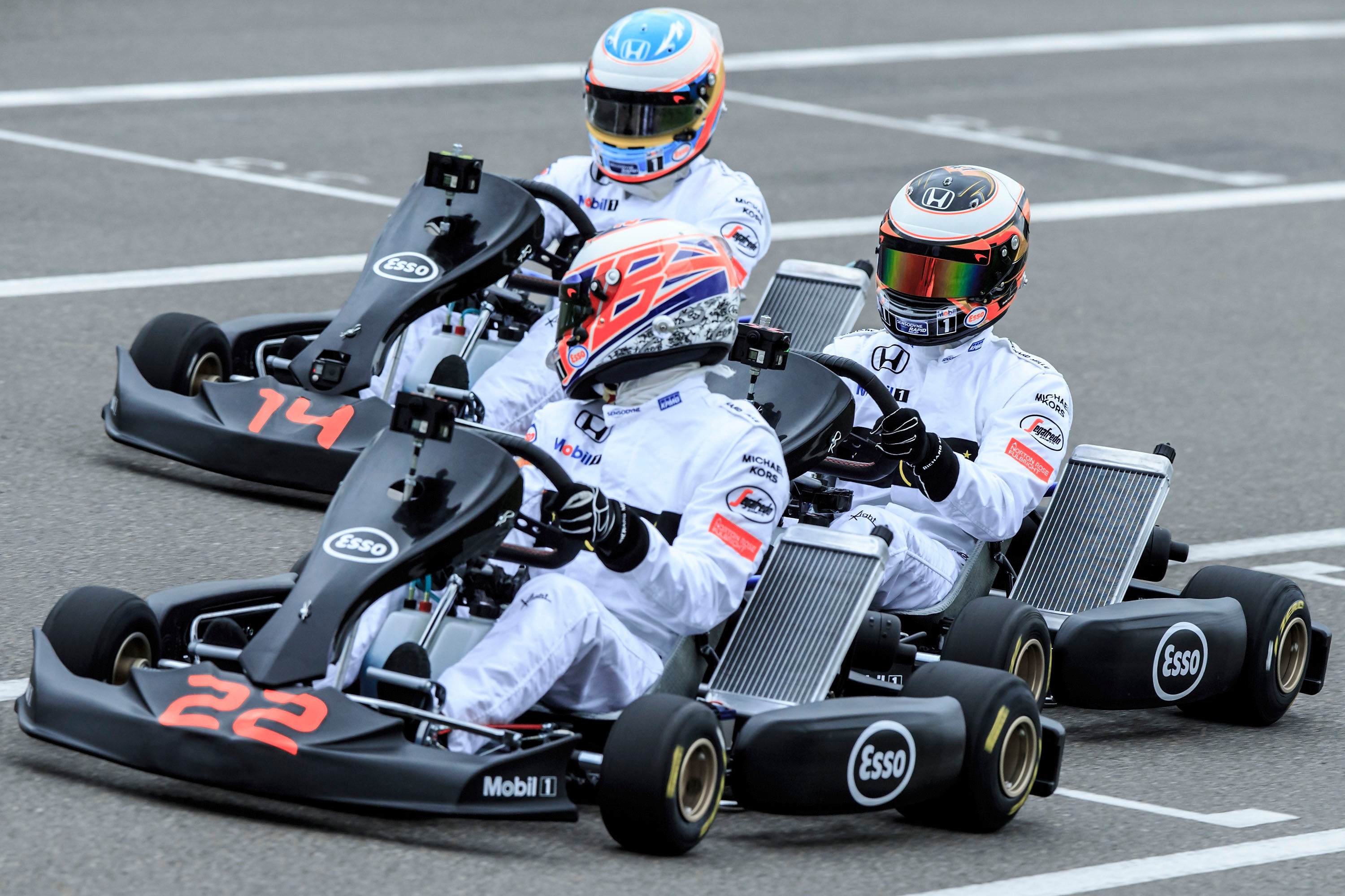 Wallpaper #jhnIKY8BtGB6xQ78HImP4 Win a Kart Signed by Mclaren F1 Drivers Autosport Competition
