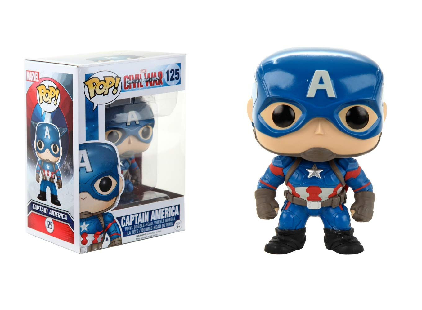 Wallpaper #5KV0OJMBVBiSkHCaSY0k78 Pop Funko 125 Captain America Civil War Steve Rogers Mcfly Colecionaveis