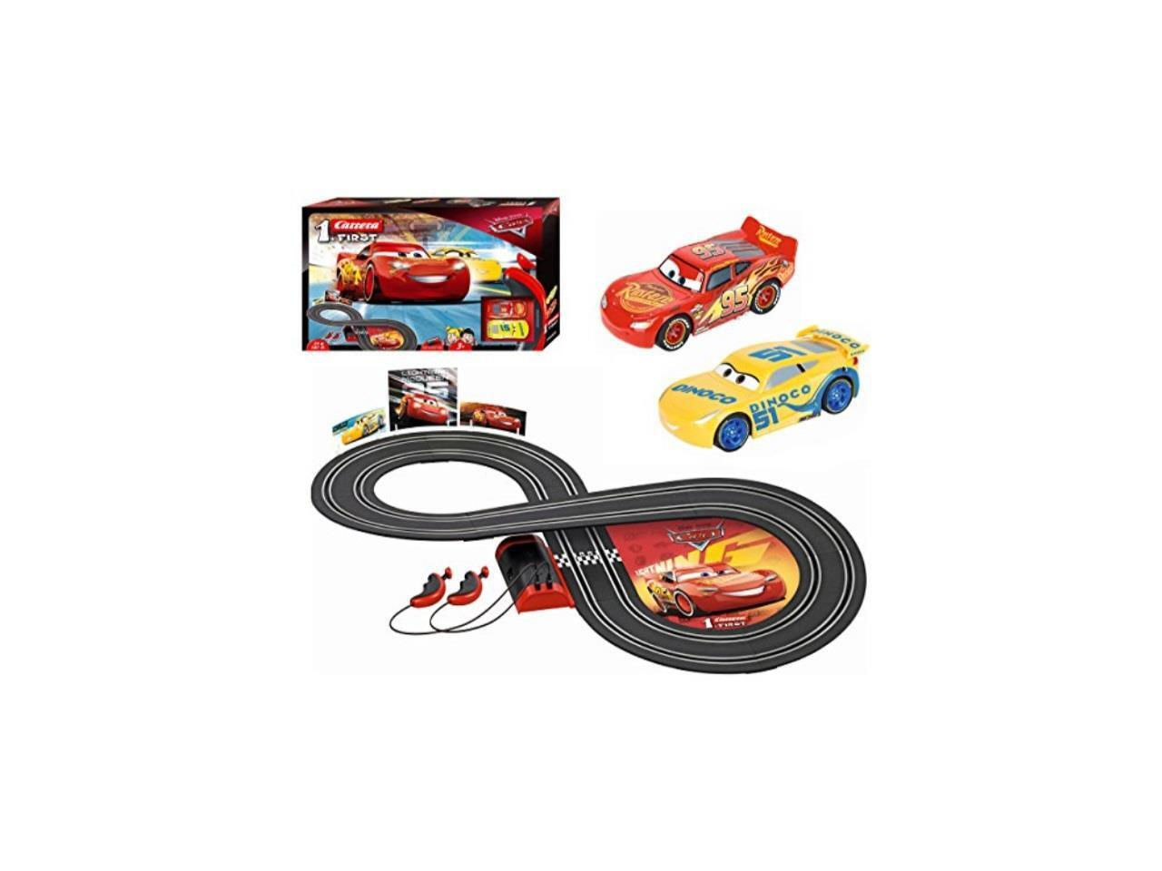 Wallpaper #1RnMM48BtGB6xQ78SZuU25 Carrera First Disneypixar Cars 3 Slot Car Race Track Includes 2 Cars
