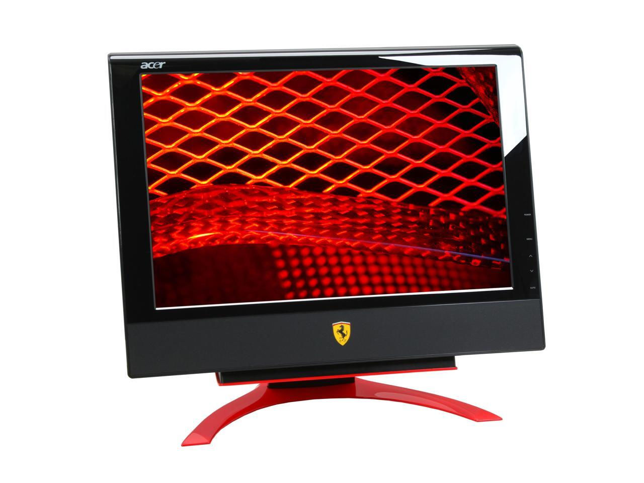 Wallpaper #lWfu7ZIBSpphPi3-EVoJ112 Acer Ferrari F 20 Black Red 20 8msgtg Dvi Widescreen Lcd Monitor 300