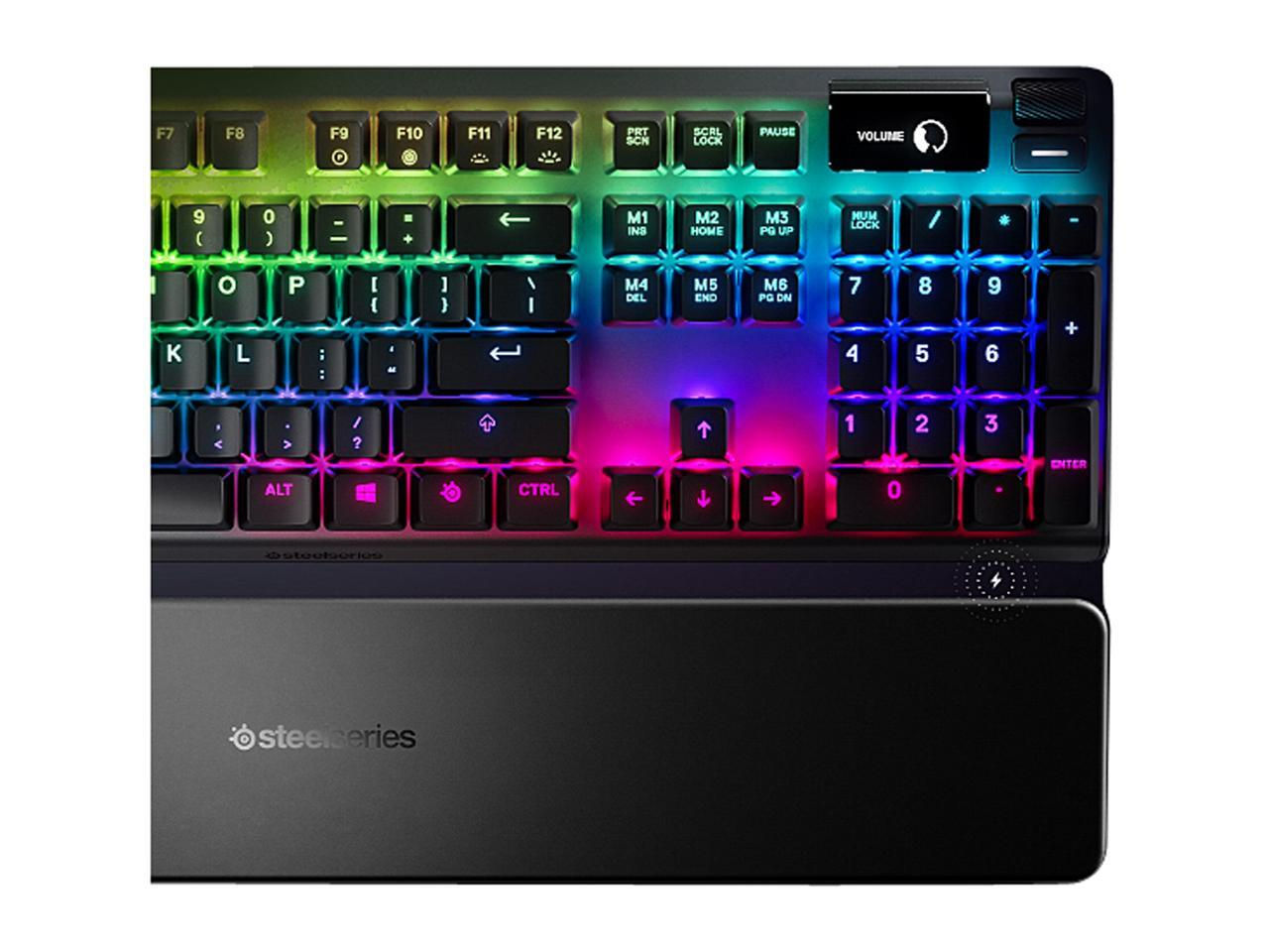 Wallpaper #n7jo15IBJvJKYCmEcuUh8 Steelseries Apex 7 Mechanical Gaming Keyboard OLED Smart Display