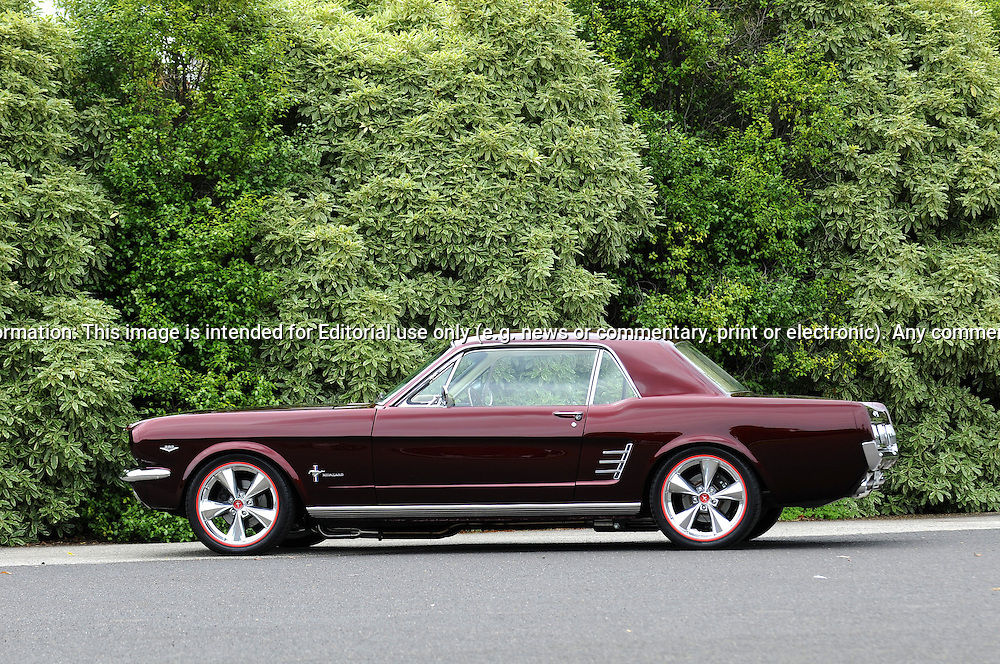 Wallpaper #n7gi1pIBJvJKYCmEdNwN11 1966 Ford Mustang C Code Coupe Custom Maroon Joel Strickland