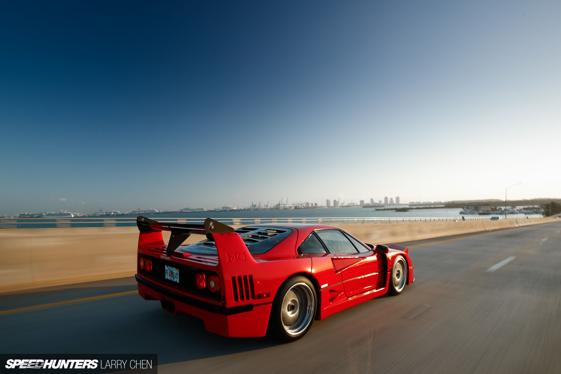 Wallpaper #05kzP5MBUcASHT6nxsu519 A Ferrari F40 Miami Style Speedhunters