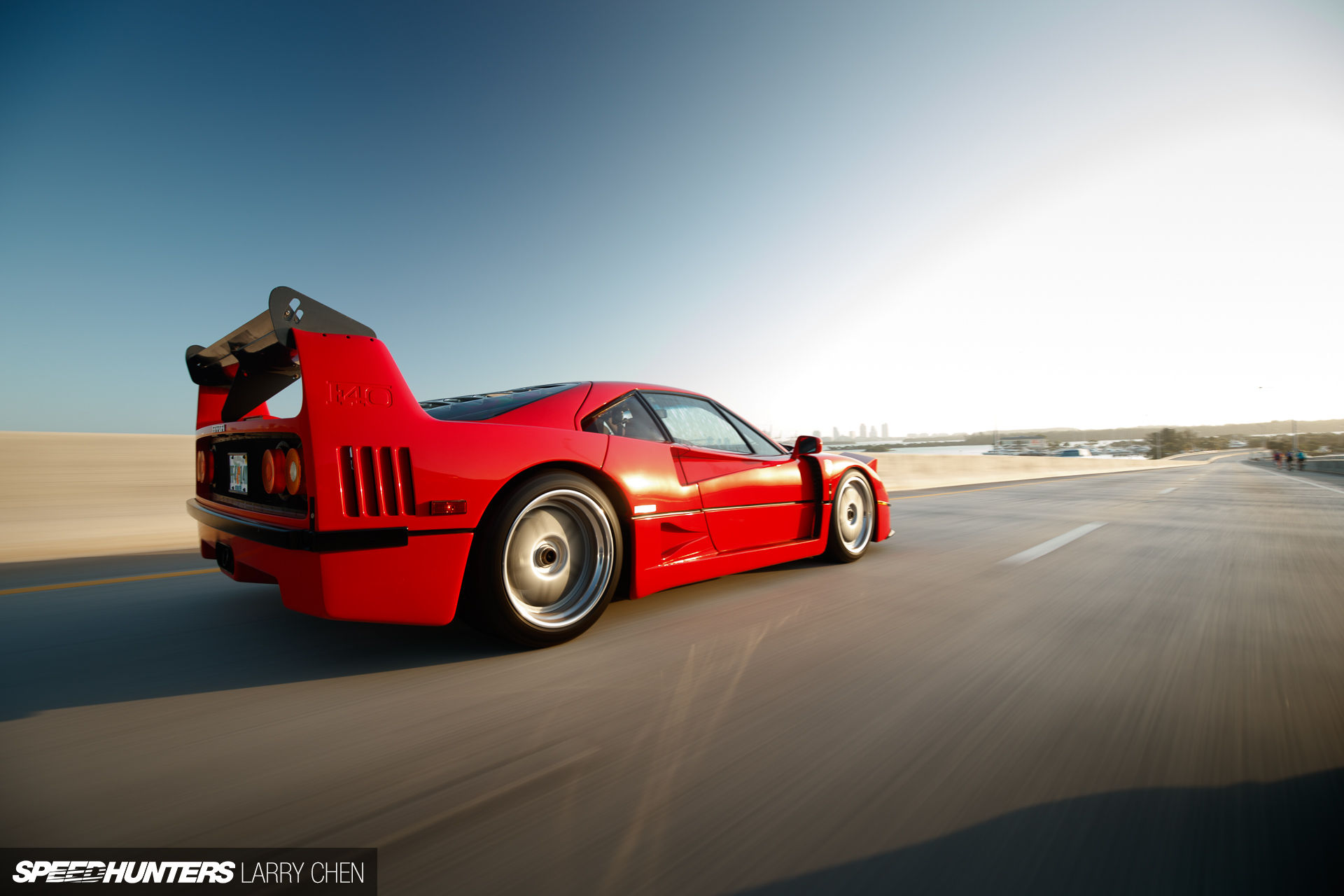 Wallpaper #05kzP5MBUcASHT6nxsu525 A Ferrari F40 Miami Style Speedhunters