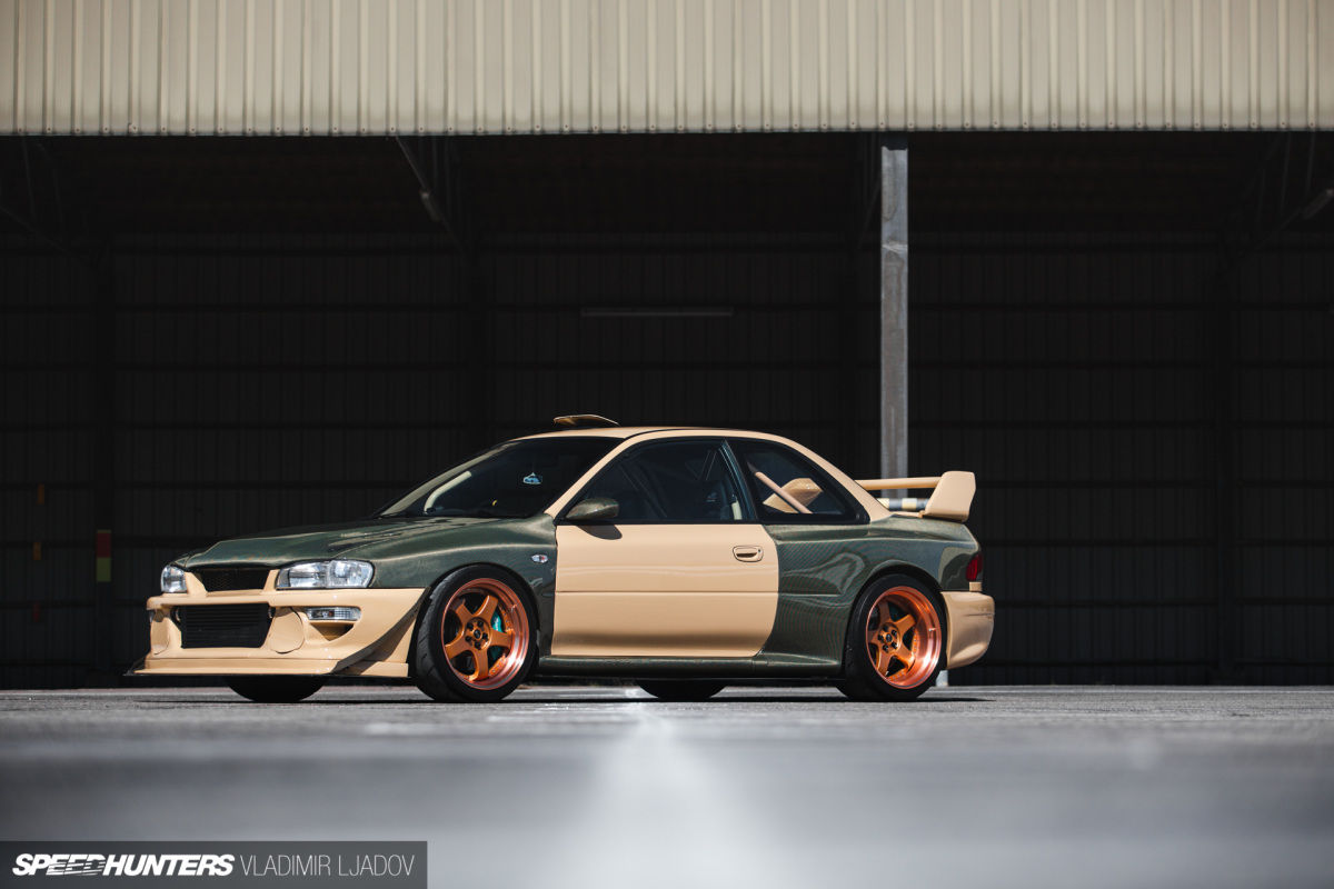 Wallpaper #qmf_6JIBSpphPi3-oD91466 A Street Driven Track Thrashed Custom Wide Body Wrx Sti