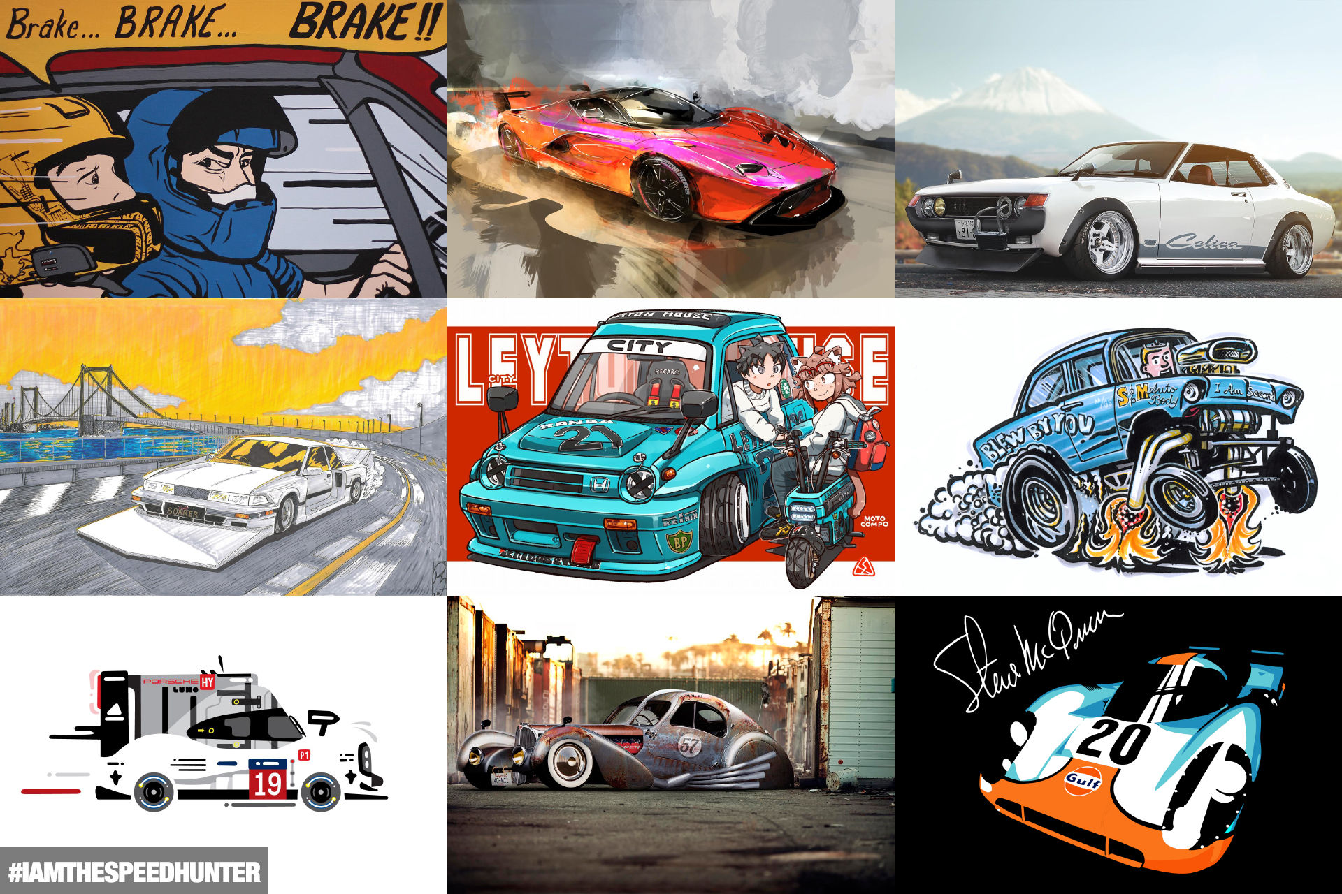 Wallpaper #kGigHpMBSpphPi3-NinU68 Inspired by Your Automotive Art Showcase 2 Speedhunters