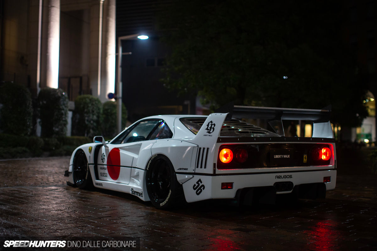 Wallpaper #fWjqHJMBSpphPi3-BySi187 Love It or Hate It the Liberty Walk F40 Speedhunters Star Auto News