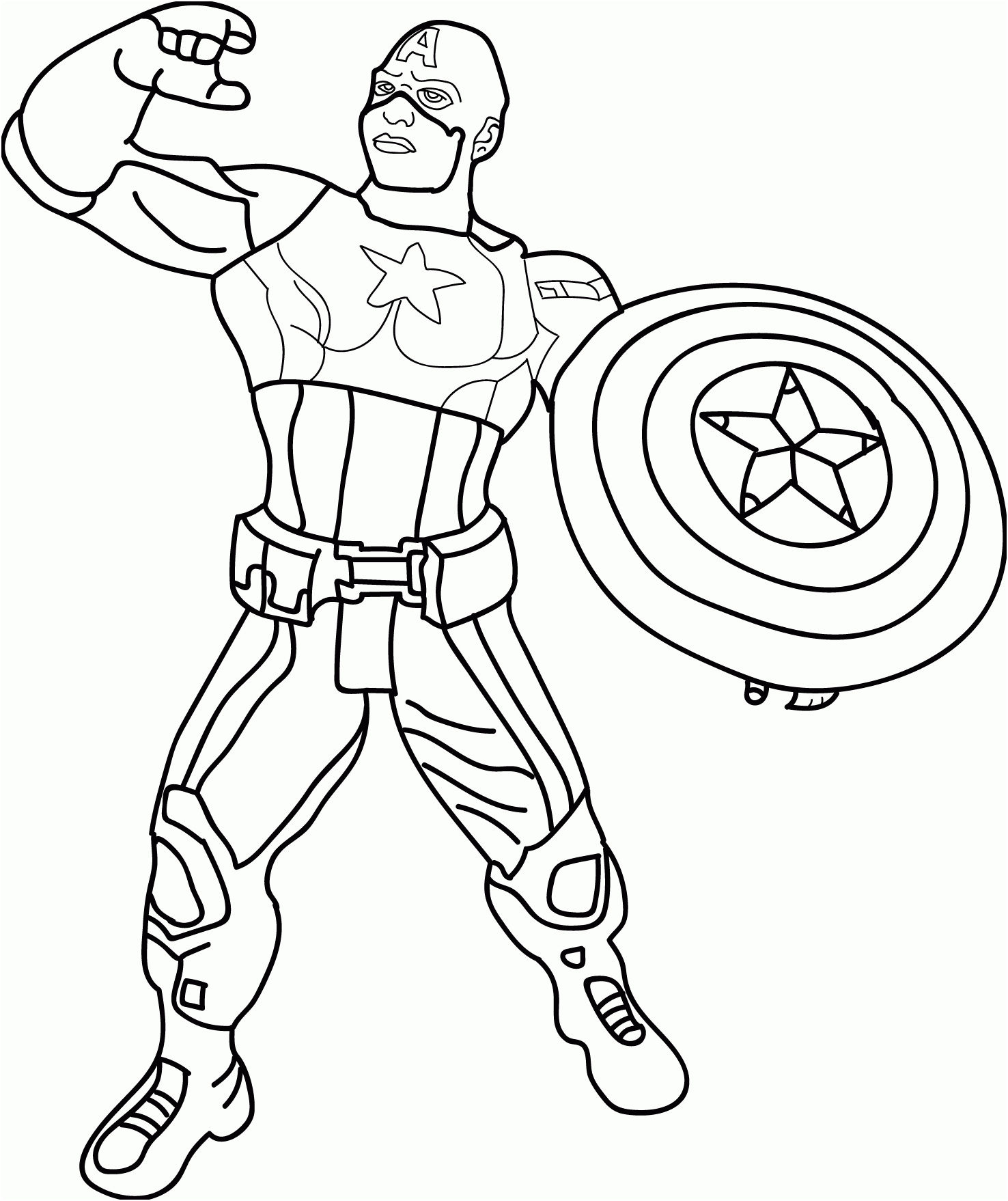 Wallpaper #t2eUB5MBSpphPi3-TMZz102 13 Authentique Capitaine America Coloriage Collection Idee De Coloriage