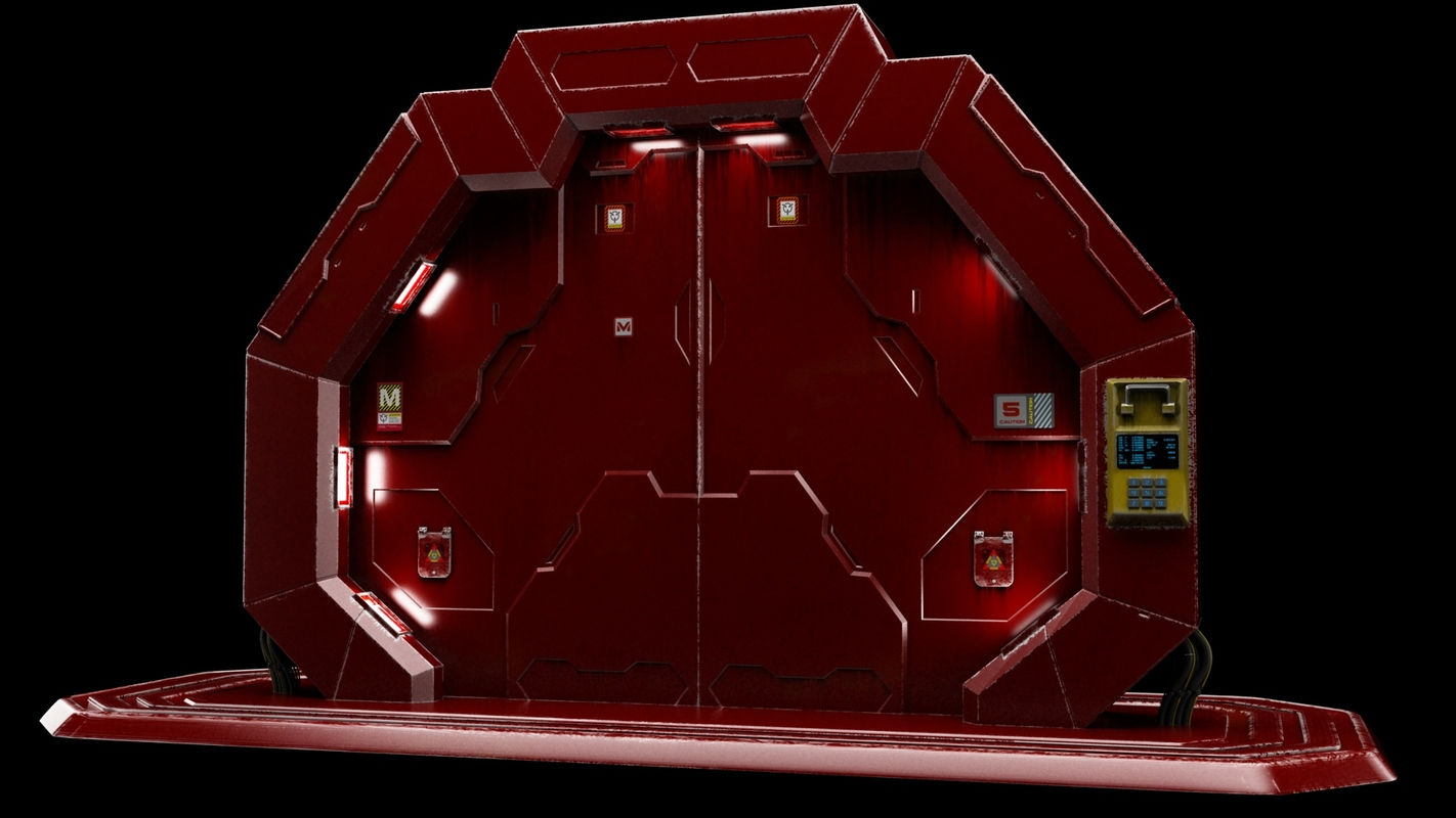 Wallpaper #NWegBpMBSpphPi3-J8JF202 3D Sci Fi Gate