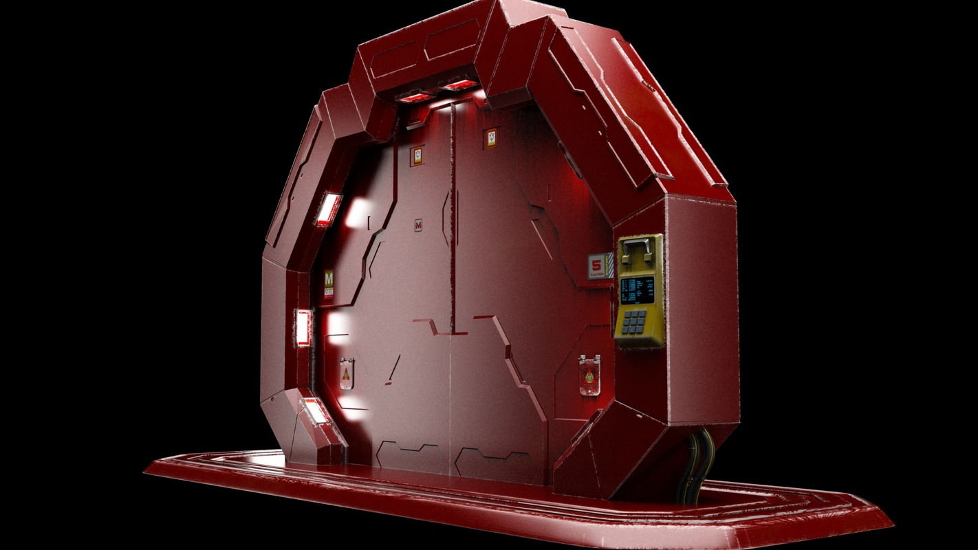 Wallpaper #NWegBpMBSpphPi3-J8JF112 3D Sci Fi Gate