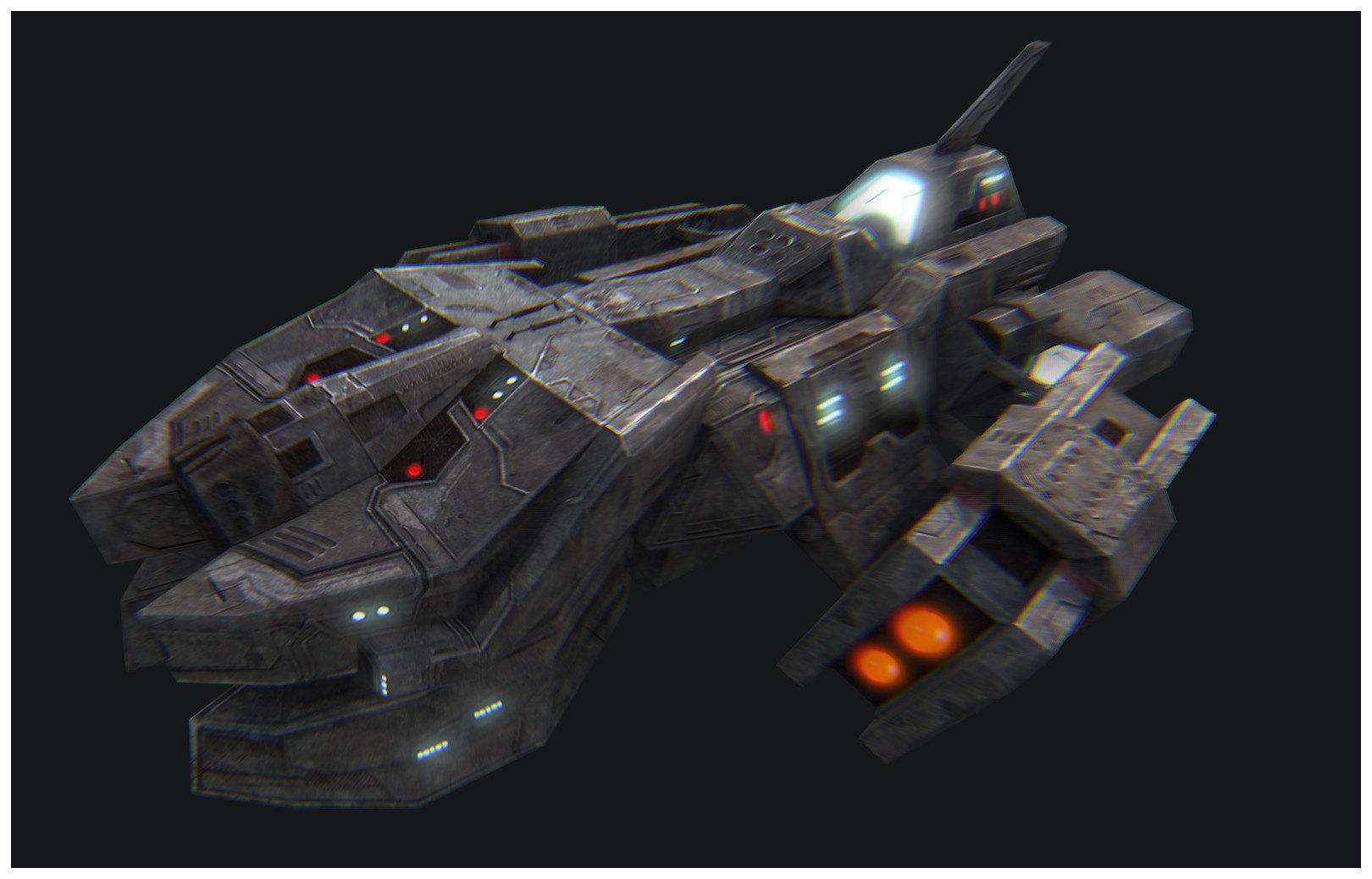 Wallpaper #W2dA_5IBSpphPi3-PqJe175 3D Science Fiction Spacecraft Model Turbosquid 1471314