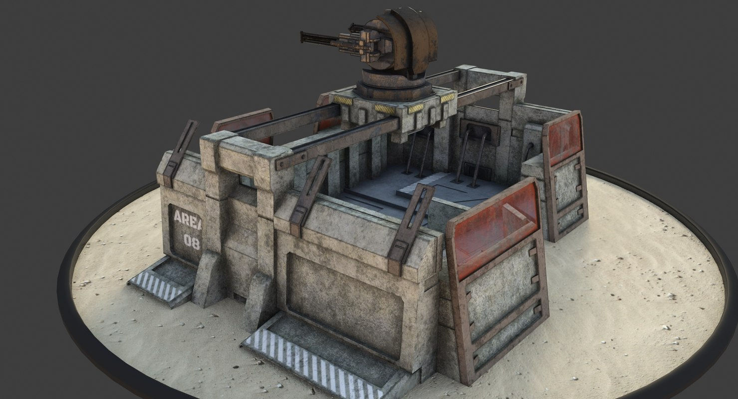 Wallpaper #F2gVHZMBSpphPi3-LCUb46 Futuristic Bunker 3D Turbosquid 1260990