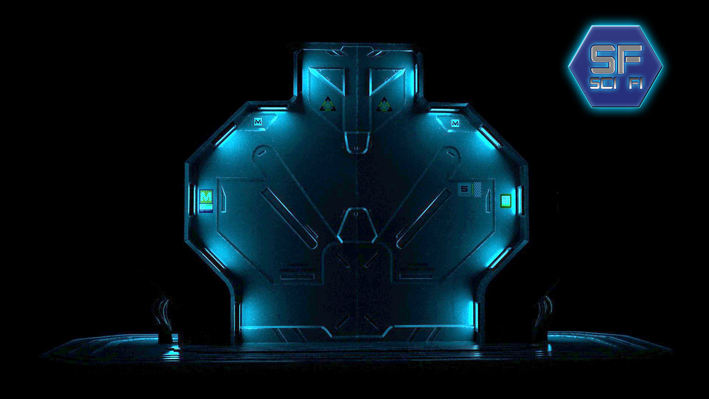 Wallpaper #NWegBpMBSpphPi3-J8JF30 Sci Fi Gate 3D Obj
