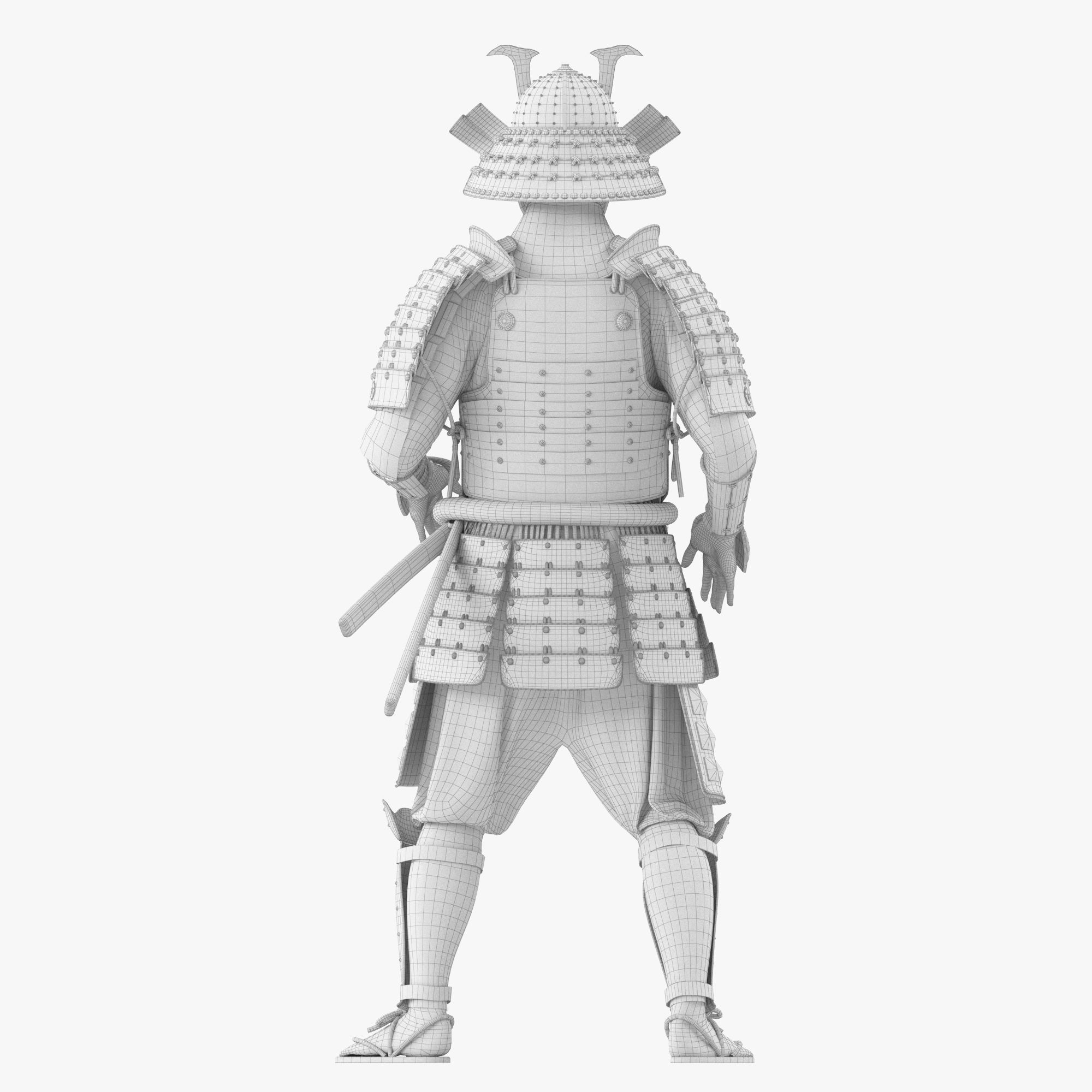 Wallpaper #Yhl4Ao8BtGB6xQ78Kkqy42 Samurai Armor 3D Model Turbosquid 1200566