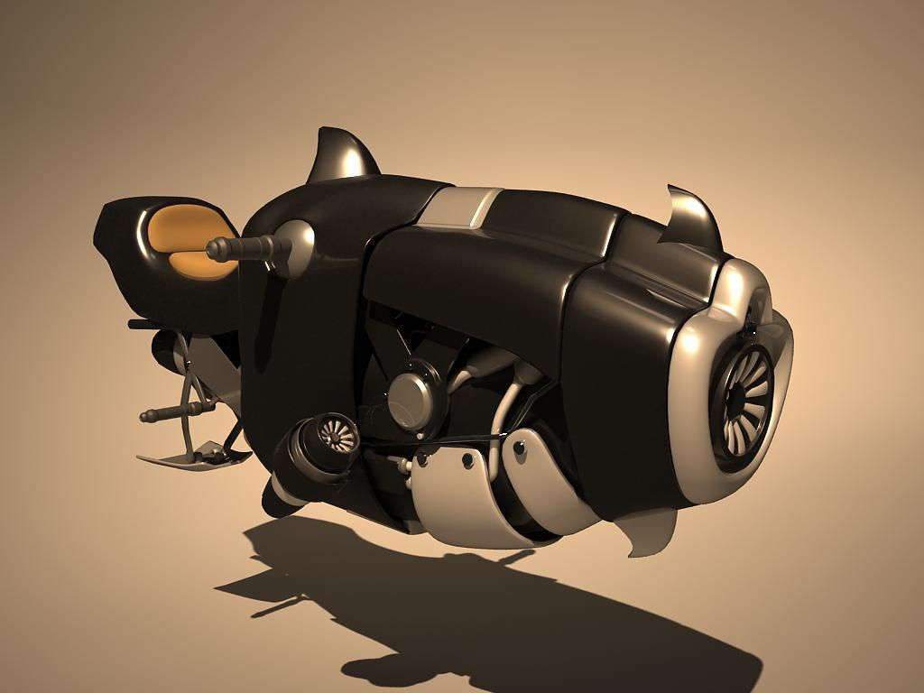 Wallpaper #l7h715IBJvJKYCmEbeMf53 3ds Max Sci Fi Hover Bike