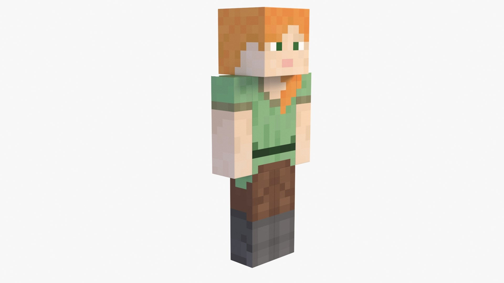 Wallpaper #a2coCpMBSpphPi3-tNPo95 Minecraft Alex Anime Girl