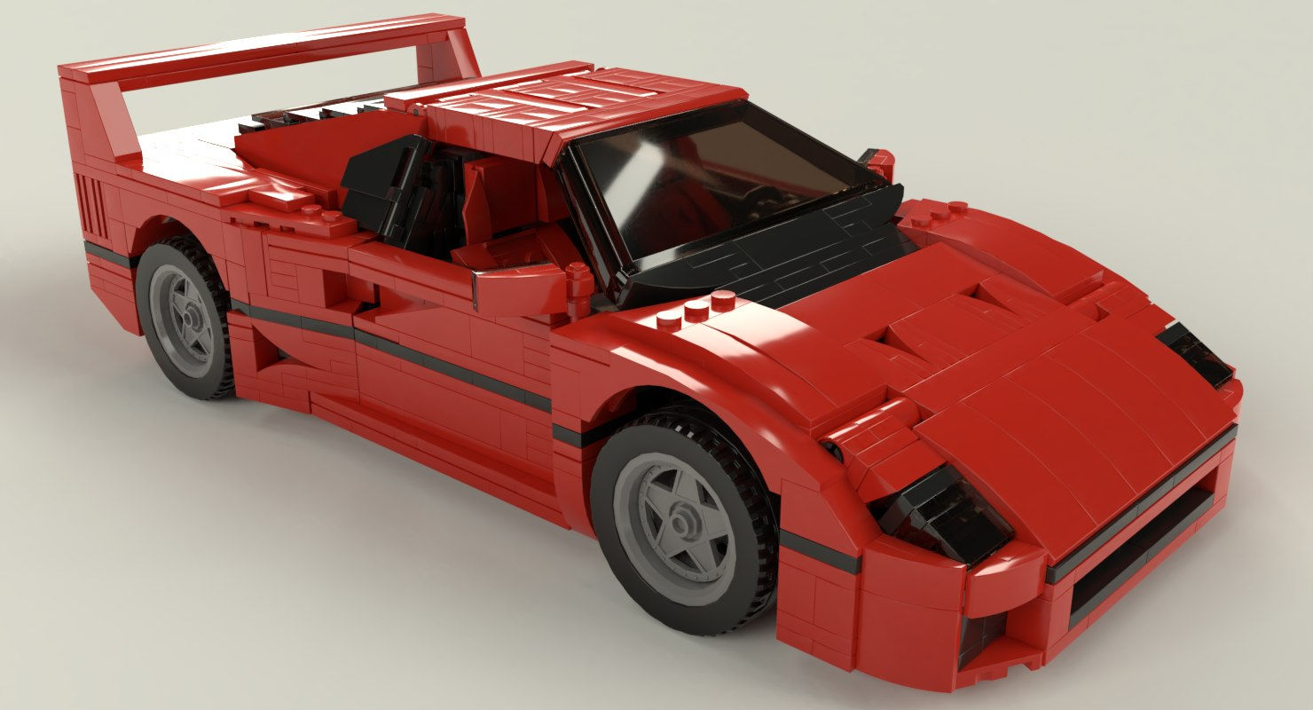 Wallpaper #VRnwDo8BtGB6xQ78KFuo33 Lego Sports Car 3D Model Turbosquid 1442778