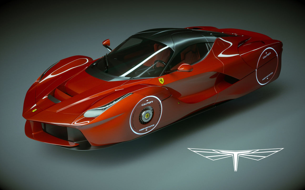 Wallpaper #XH3Q744Bnwiau_P62AVB10 Ferrari Laferrari La 3D Model