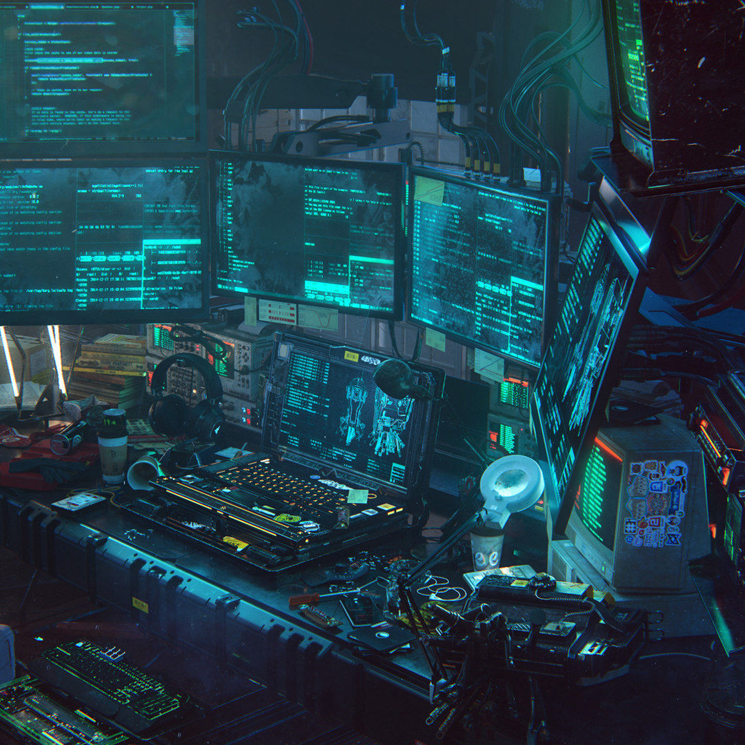 Wallpaper #AGc_7JIBSpphPi3-ClL6110 C4d Redshift Cyberpunk 3D Turbosquid 1521977