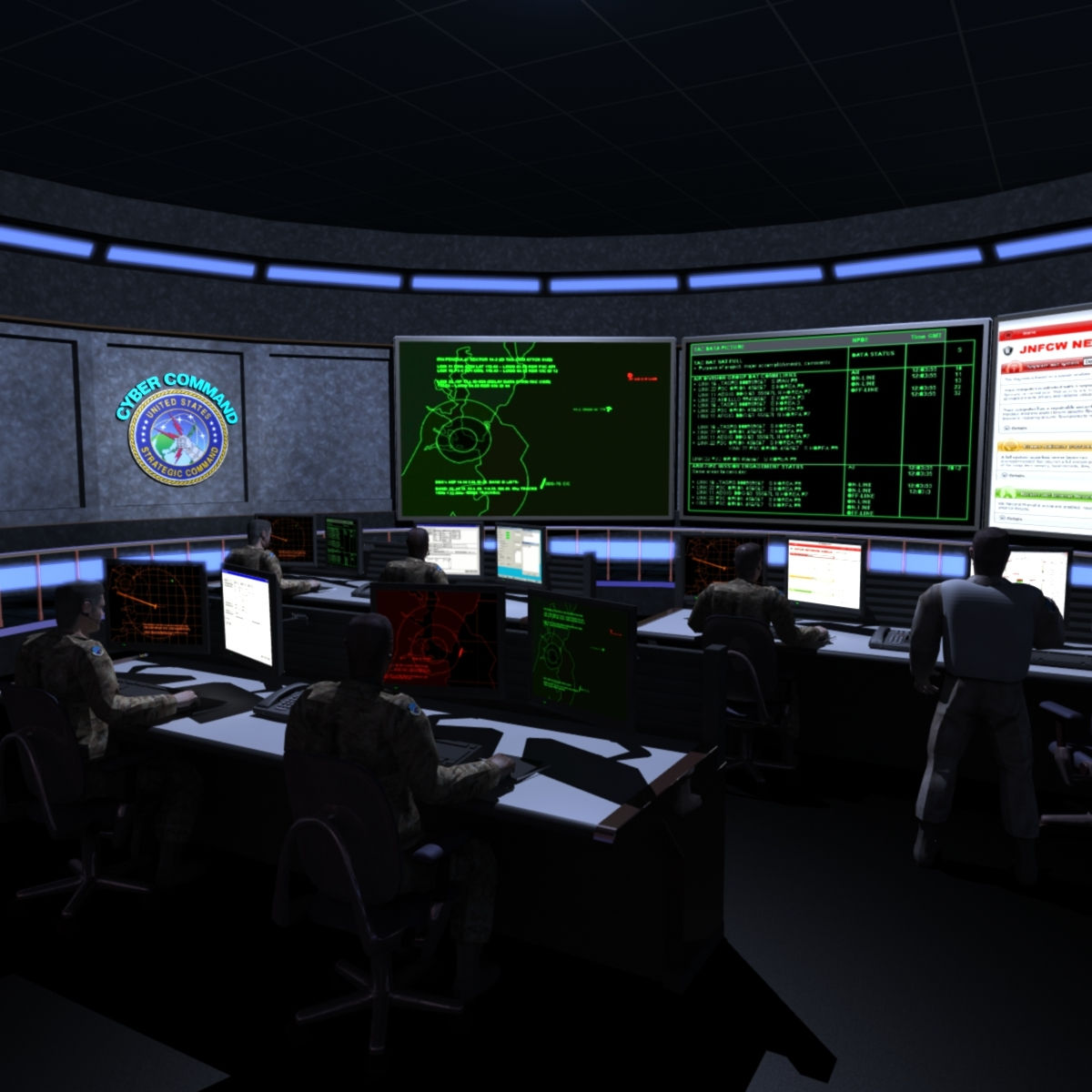 Wallpaper #ABk0Ao8BtGB6xQ78gUpG26 Lwo Cyber War Room Command